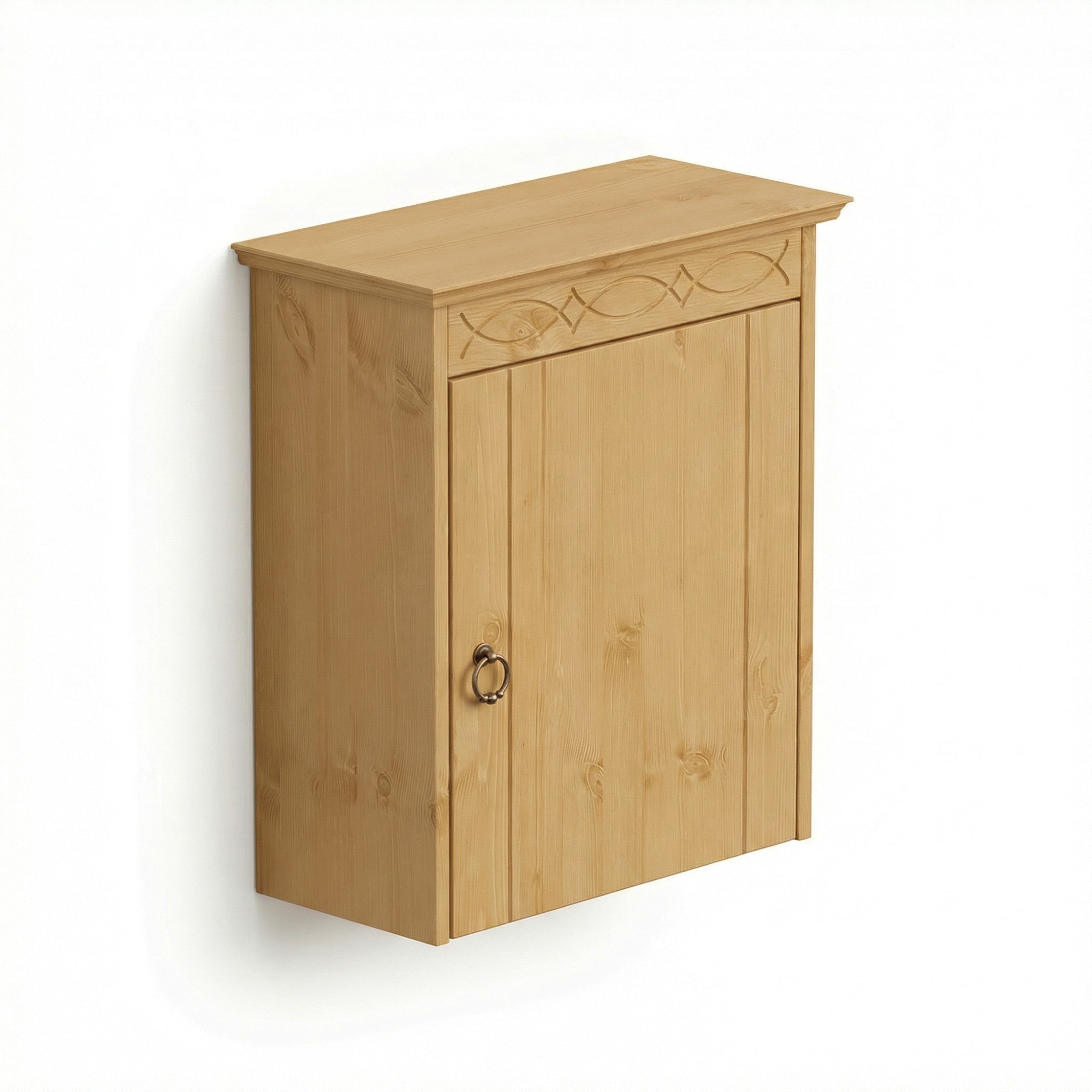 GOODproduct Hängeschrank »Indra, Badschrank, Badmöbel, Badezimmerschrank« B/T/H: 46/32/52 cm,  aus massiver Kiefer, FSC®-zertifiziert