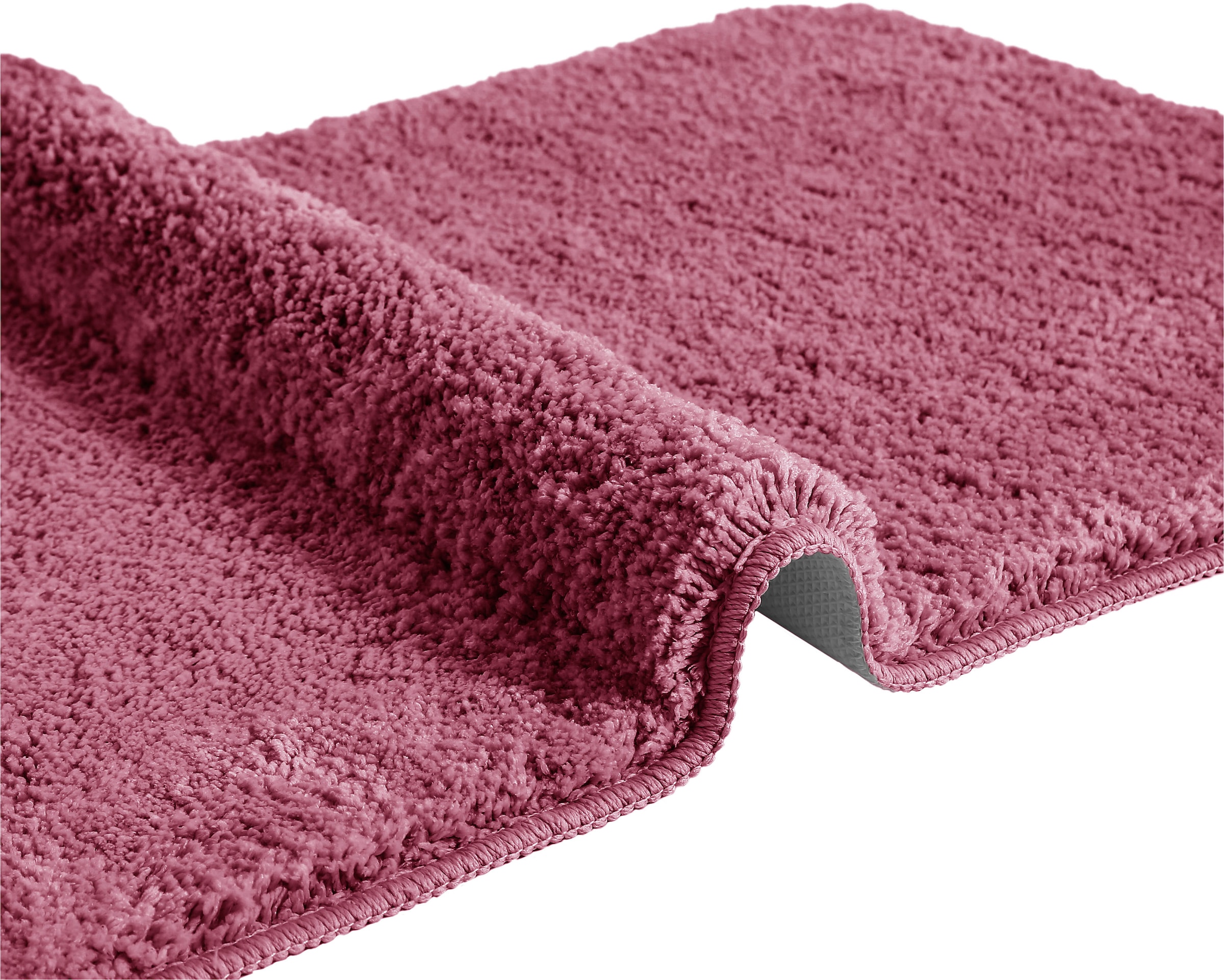 GOODproduct Tapis de bain »Inga, Badezimmer Teppich, Badvorleger« Höhe 20 mm Badteppich, unifarben, weich, als halbrund und rechteckig erhältlich