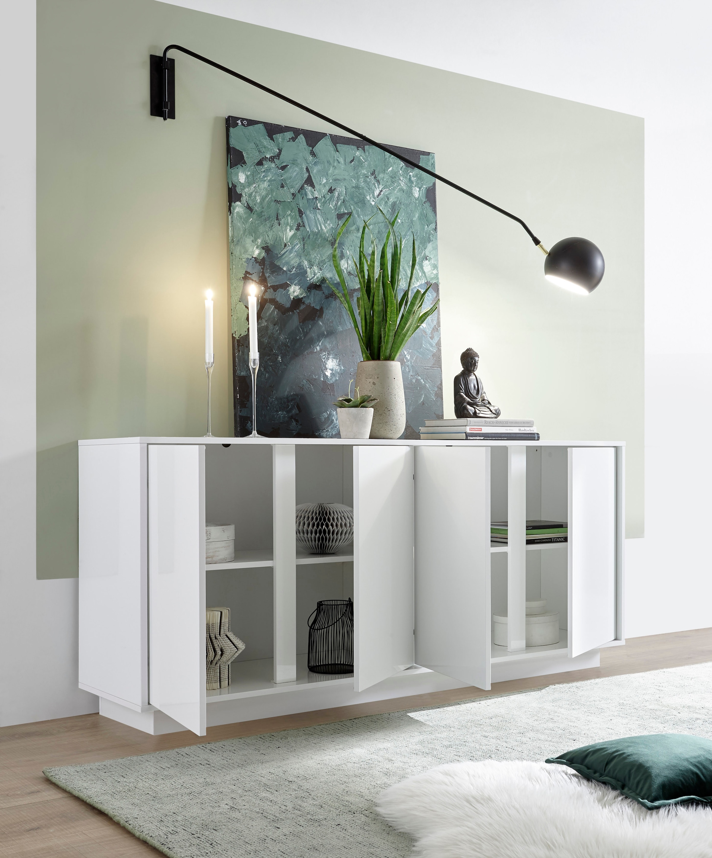 INOSIGN Sideboard »Ice«, grifflos