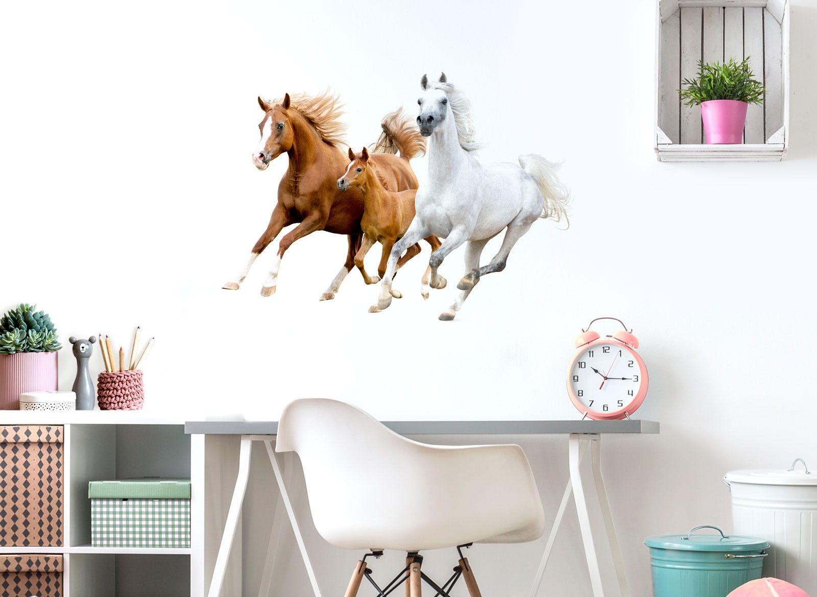 Image of little DECO Wandtattoo »Little Deco Wandtattoo Pferde« bei Ackermann Versand Schweiz