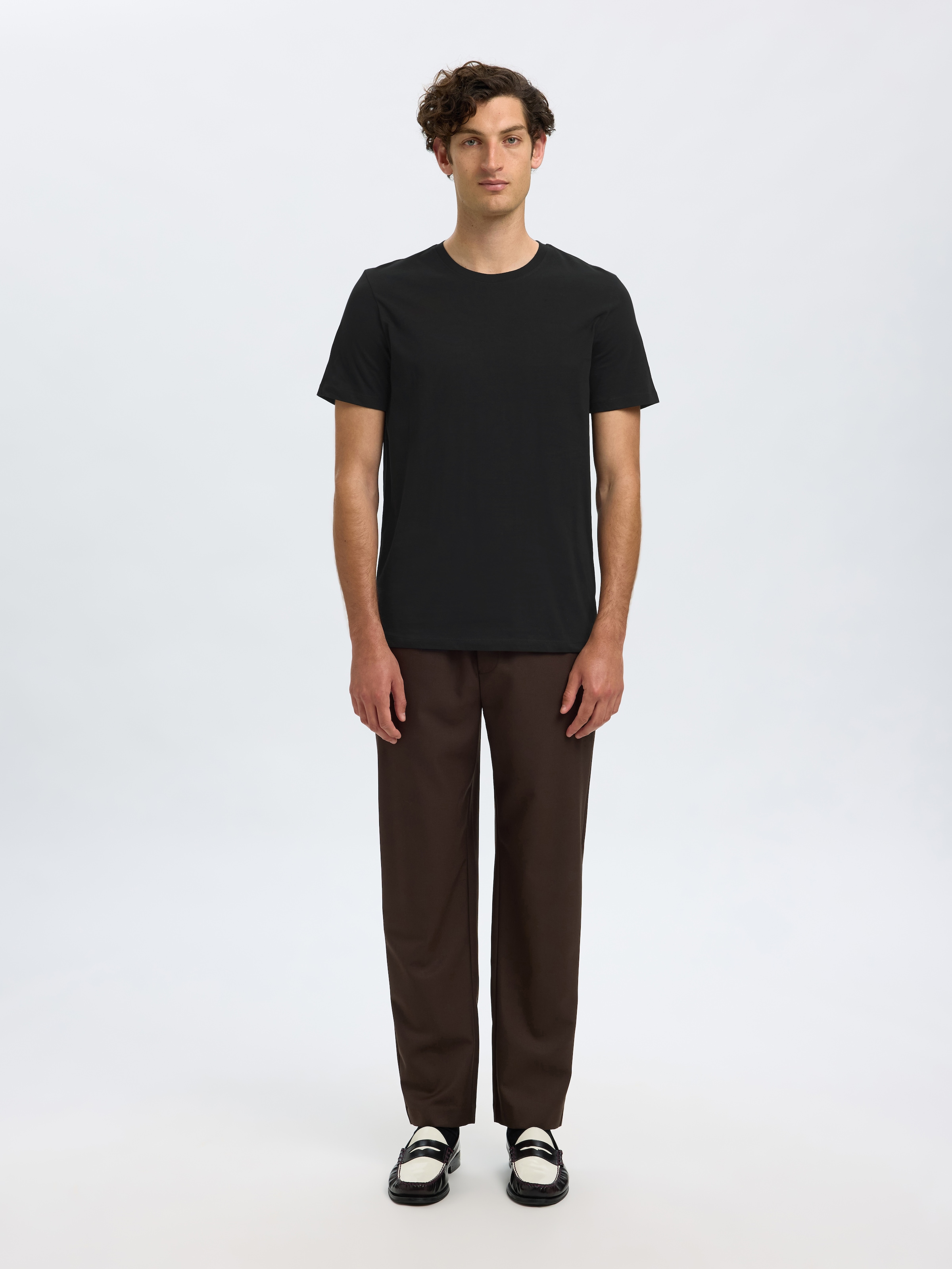 SELECTED HOMME Rundhalsshirt »SLHCORMAC SS O-NECK TEE 5 PACK NOOS«, (Packung, 5 tlg.)