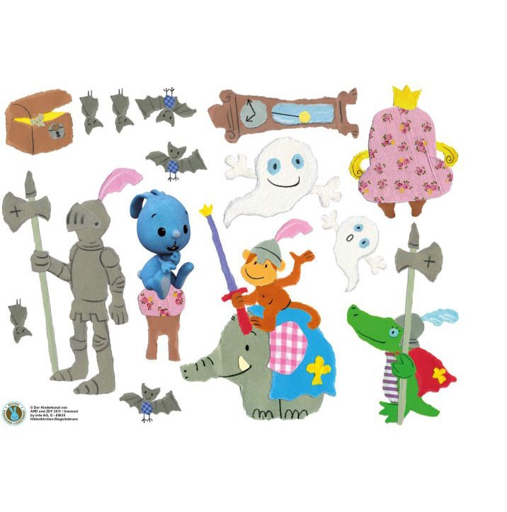 Image of Wall-Art Wandtattoo »Ritter KiKANiNCHEN Geburtstag«, (1 St.) bei Ackermann Versand Schweiz