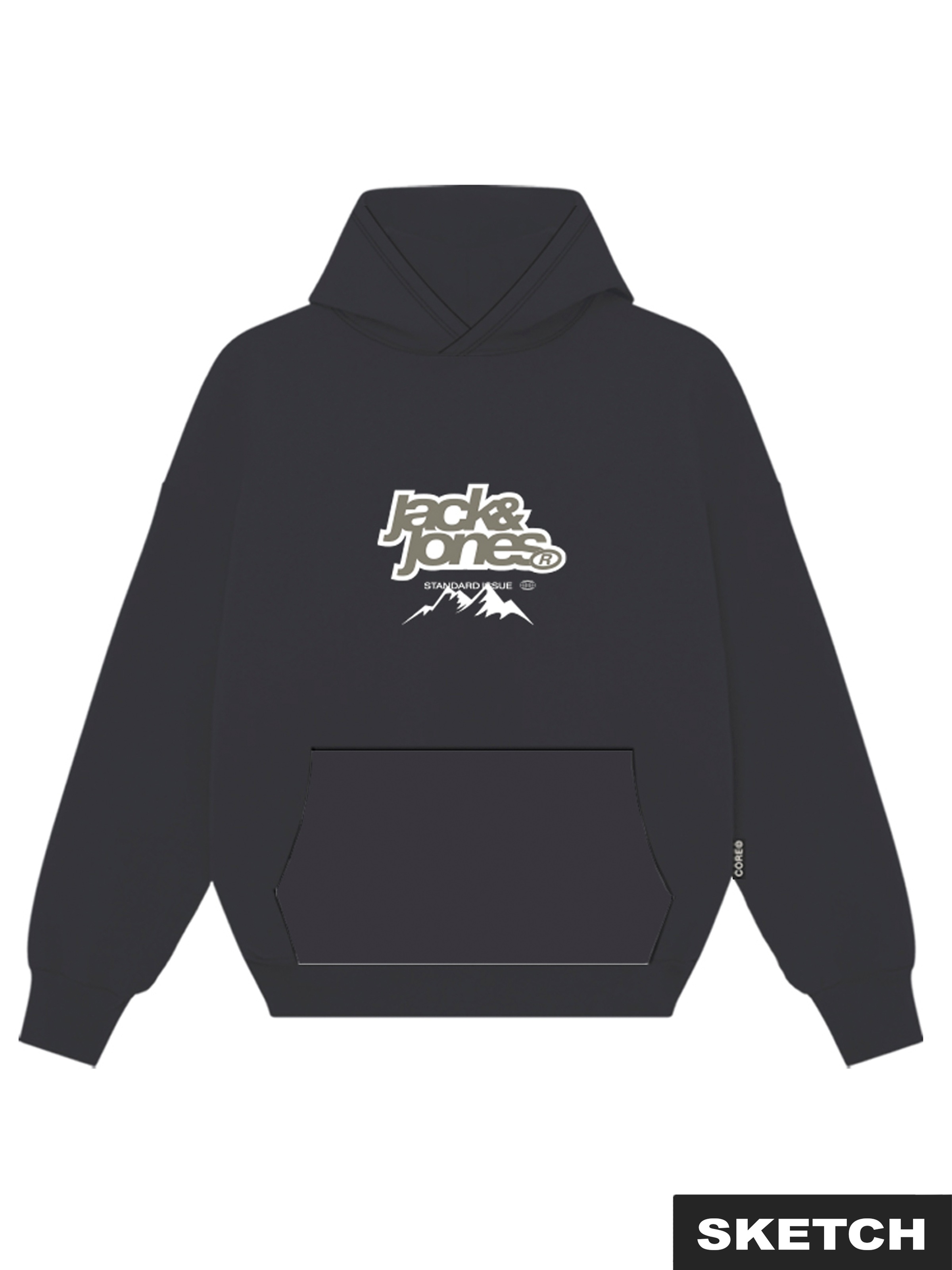 Jack & Jones Junior Kapuzensweatshirt »JCOFLARE FRONT SWEAT HOOD FST JNR«