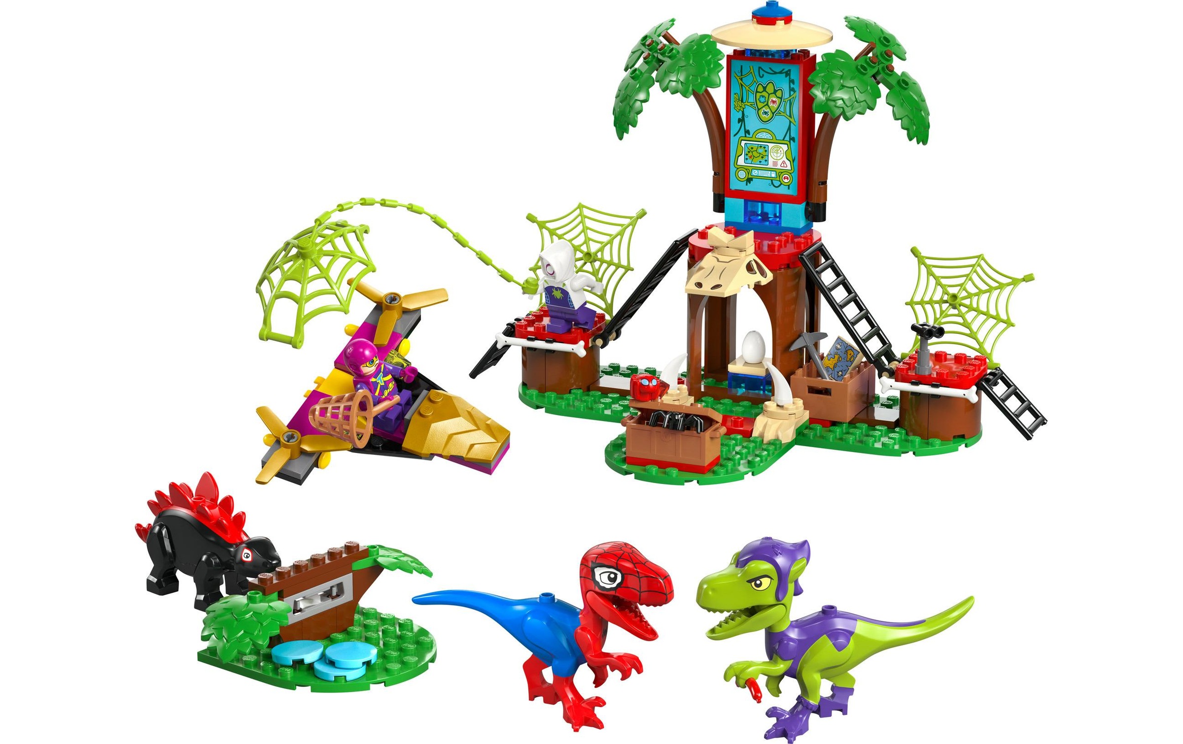 LEGO® Spielbausteine »Marvel Showdown am Baumhaus«, (143 St.)