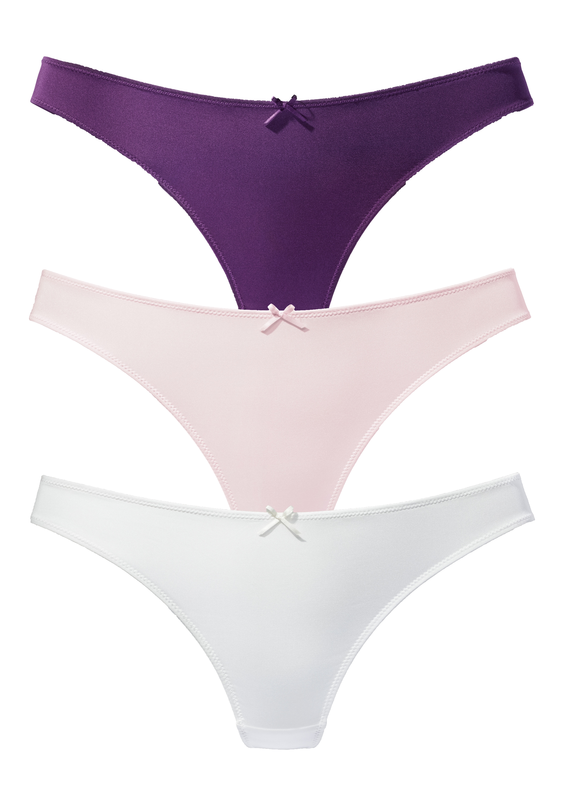 petite fleur String mit floraler Spitze