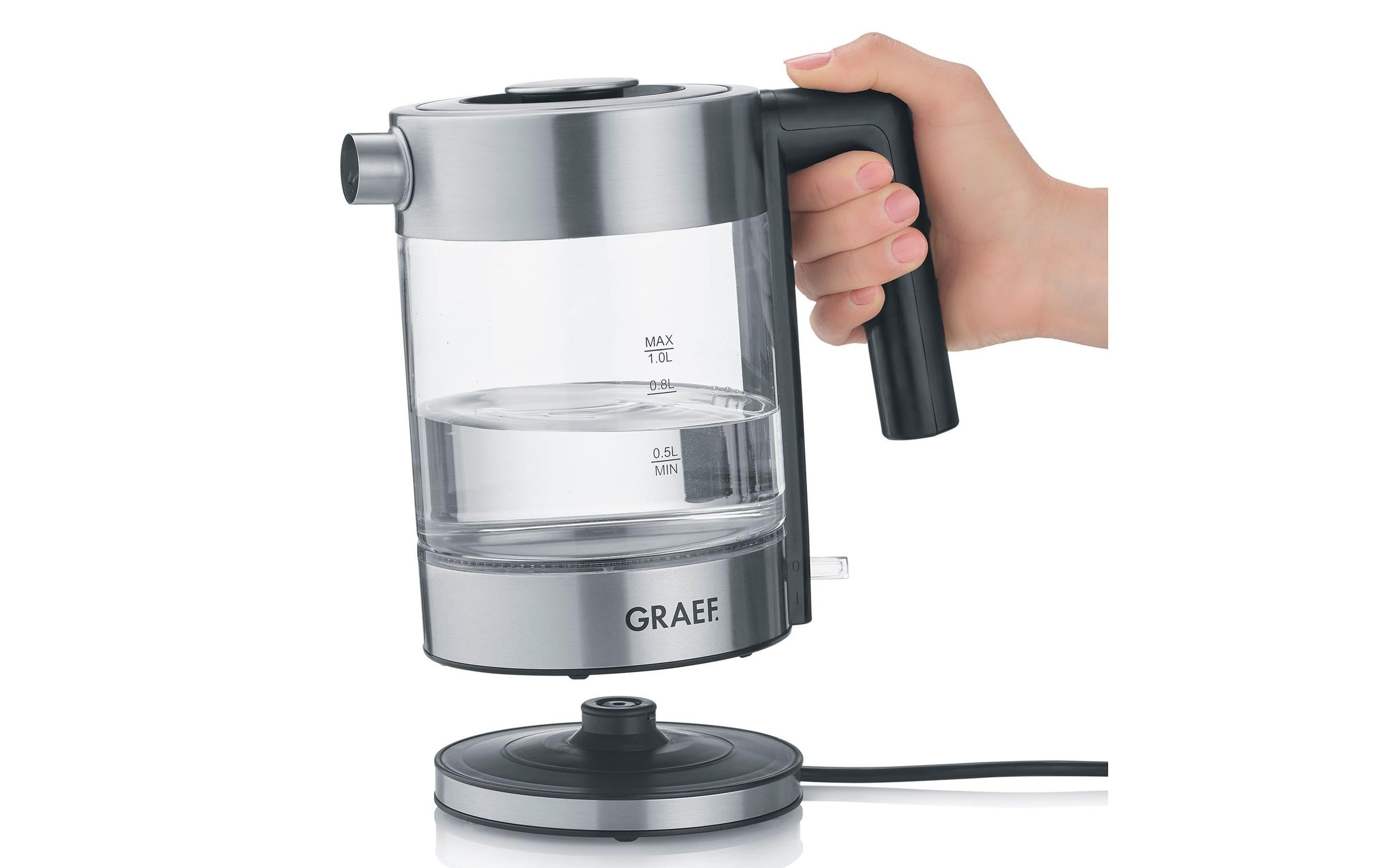 Graef Chauffe-eau »WK300 Glas 2200 W« 2200 W