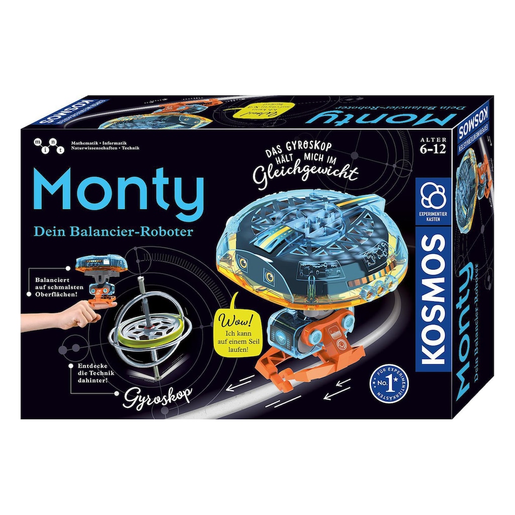 Kosmos Experimentierkasten »Monty Balancier-Roboter«