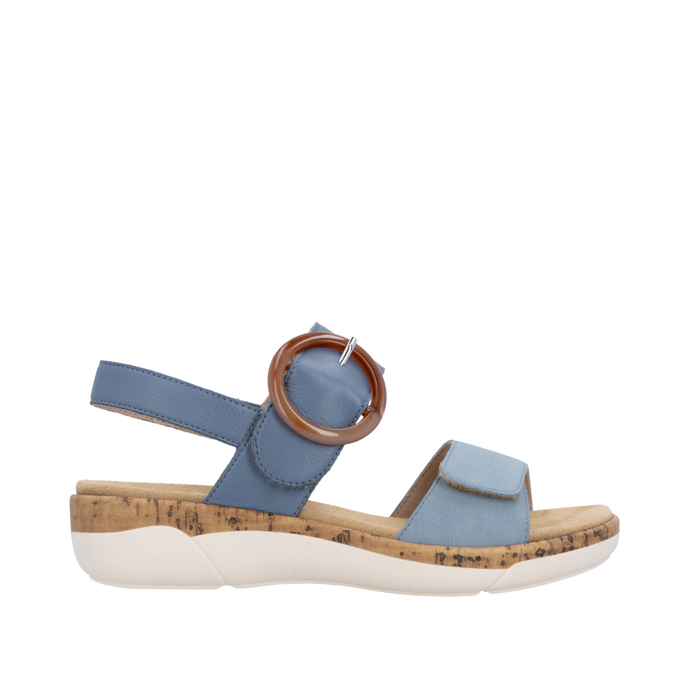 Remonte Keilsandalette  Sommerschuh, Riemchensandale, praktische Klettverschlüsse