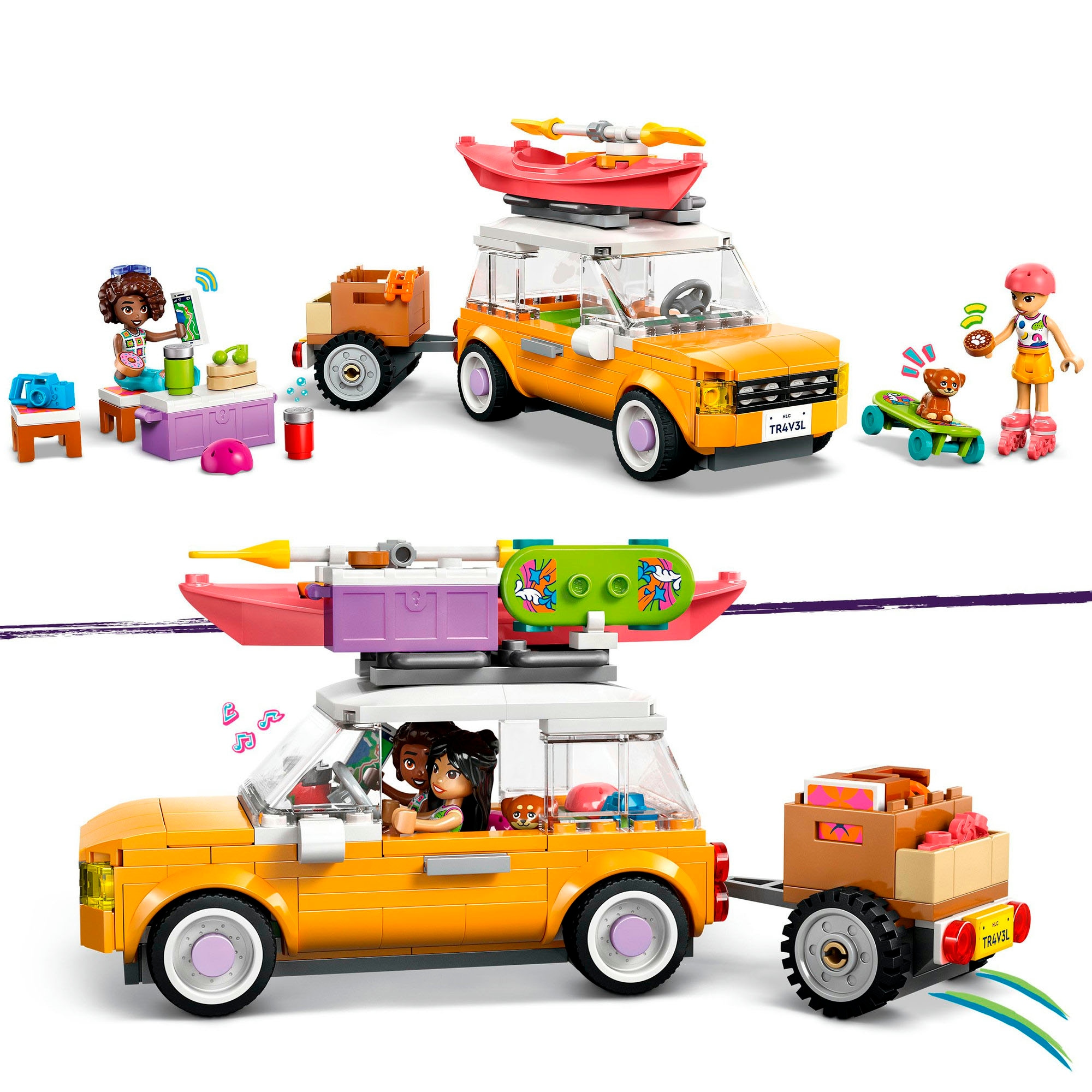 LEGO® Konstruktionsspielsteine »Abenteuertrip mit Freunden (42659), LEGO  Friends« Made in Europe