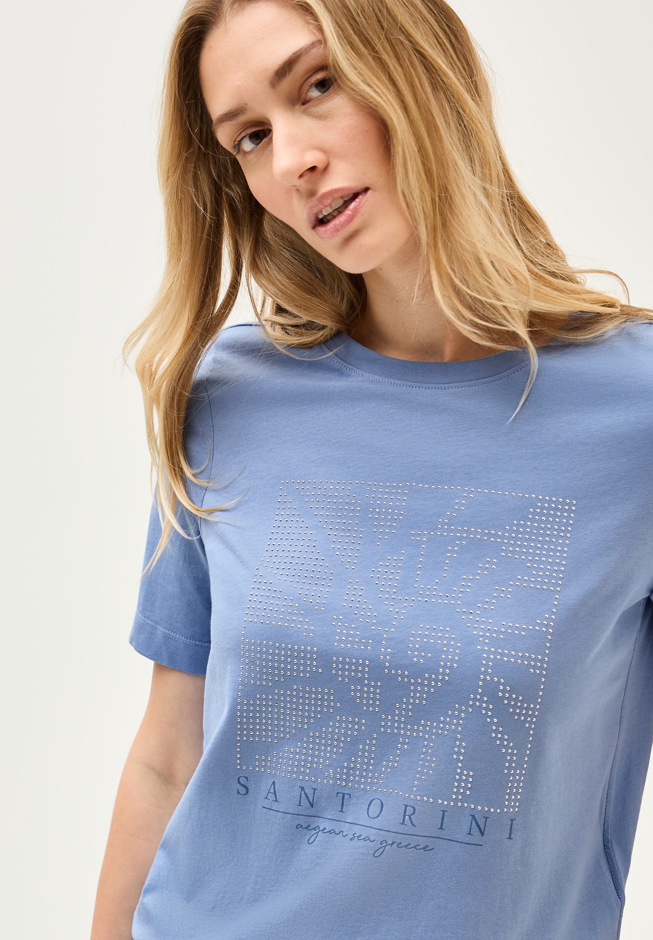 Cecil T-Shirt, mit Schmucksteinen