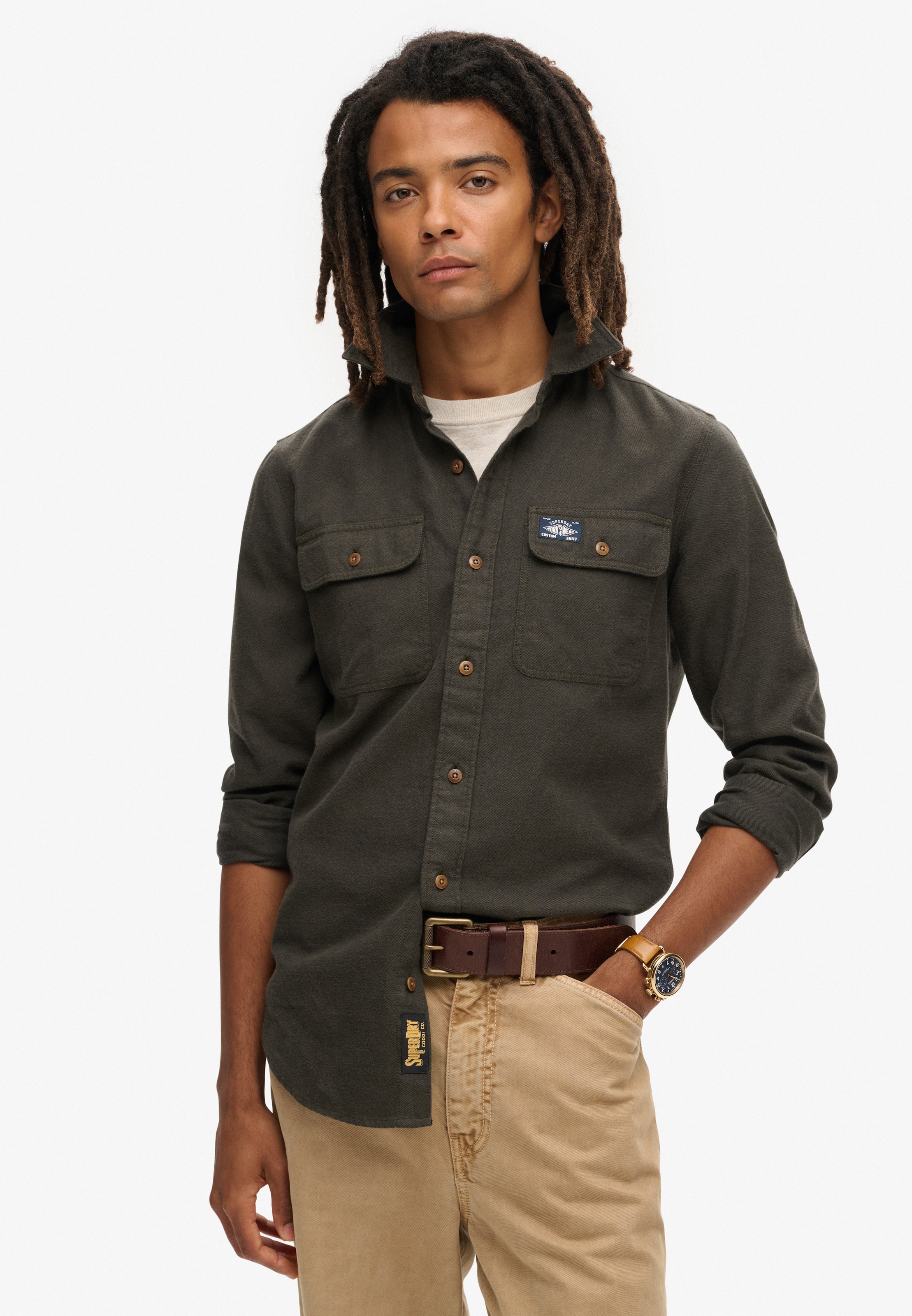 Image of Superdry Langarmhemd "FLANNEL WORKWEAR SHIRT"