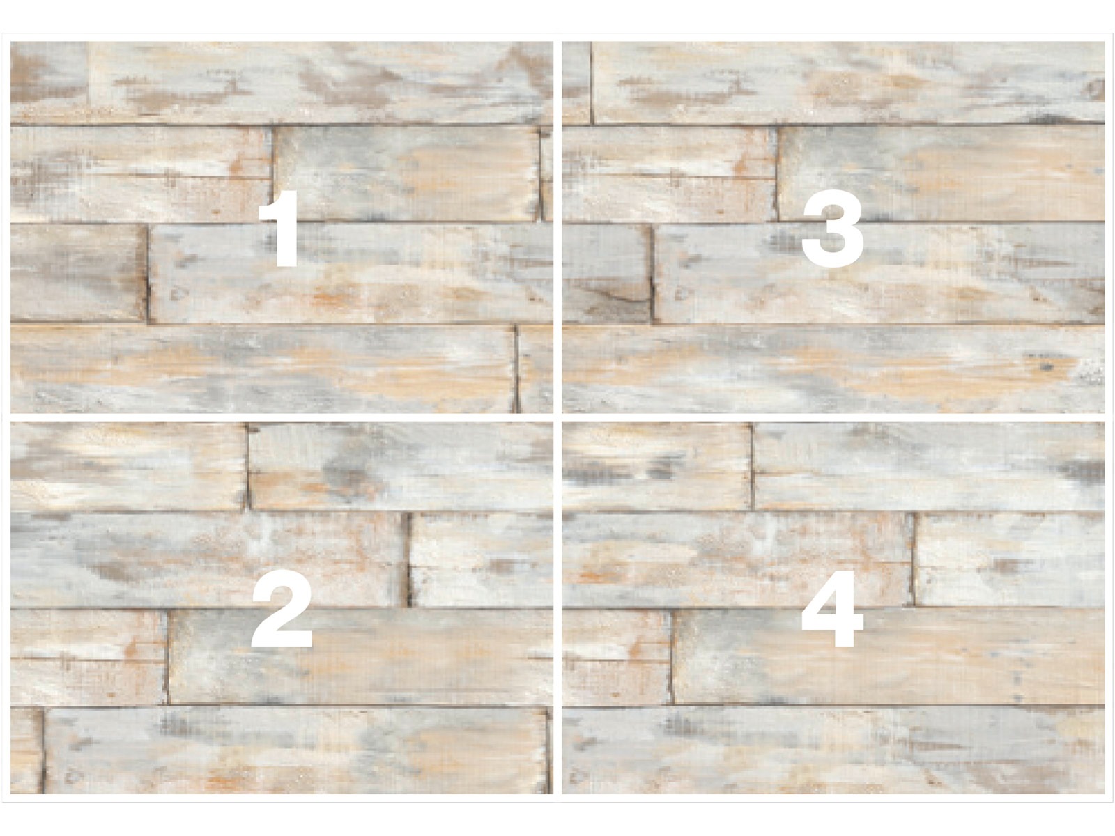 Komar Fototapete »Vlies Fototapete - Shabby Chic - Grösse 368 x 248 cm« Motiv | bedruckt glatt