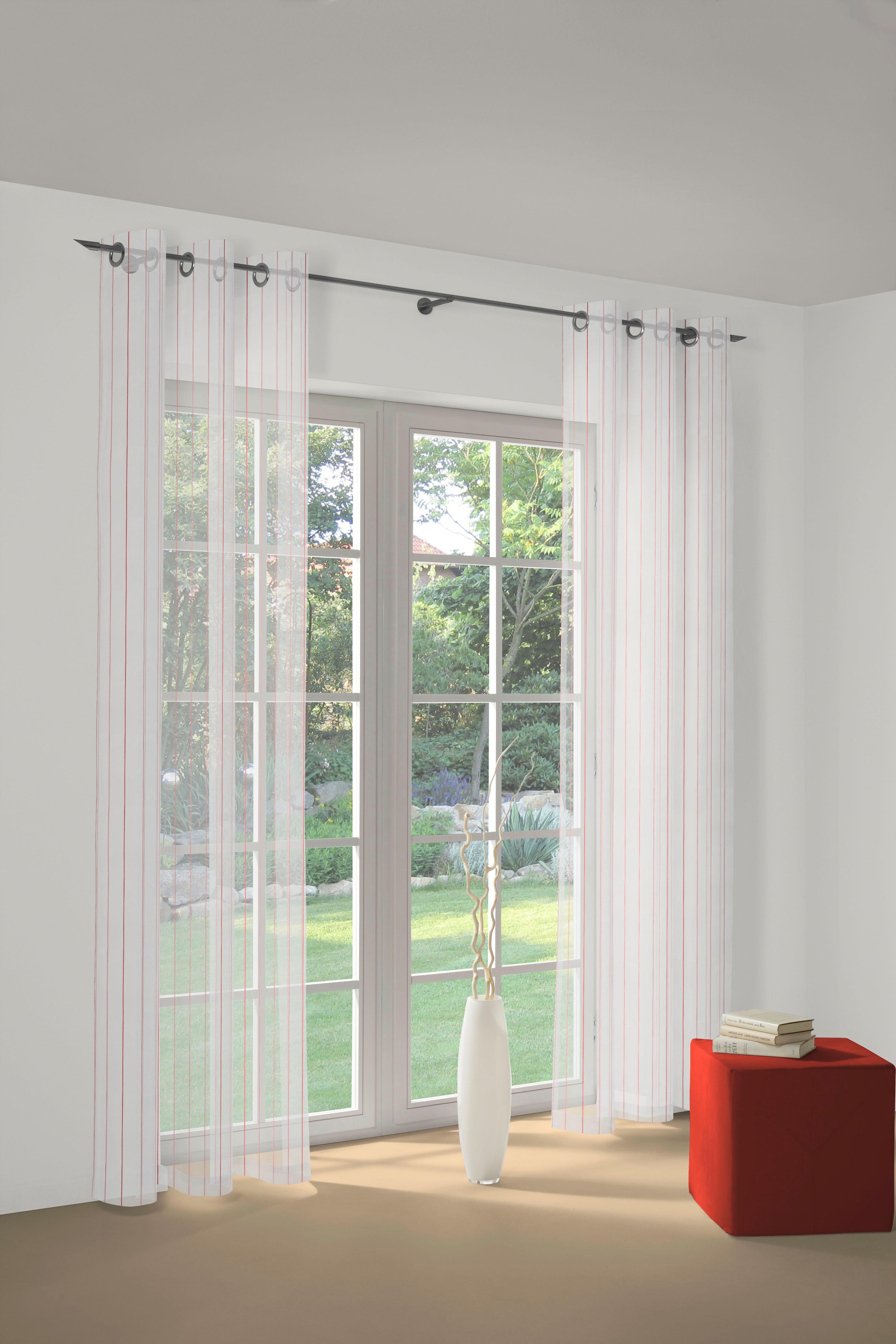 Image of Wirth Gardine "7227" Ösen 1 Stk. tlg. Store