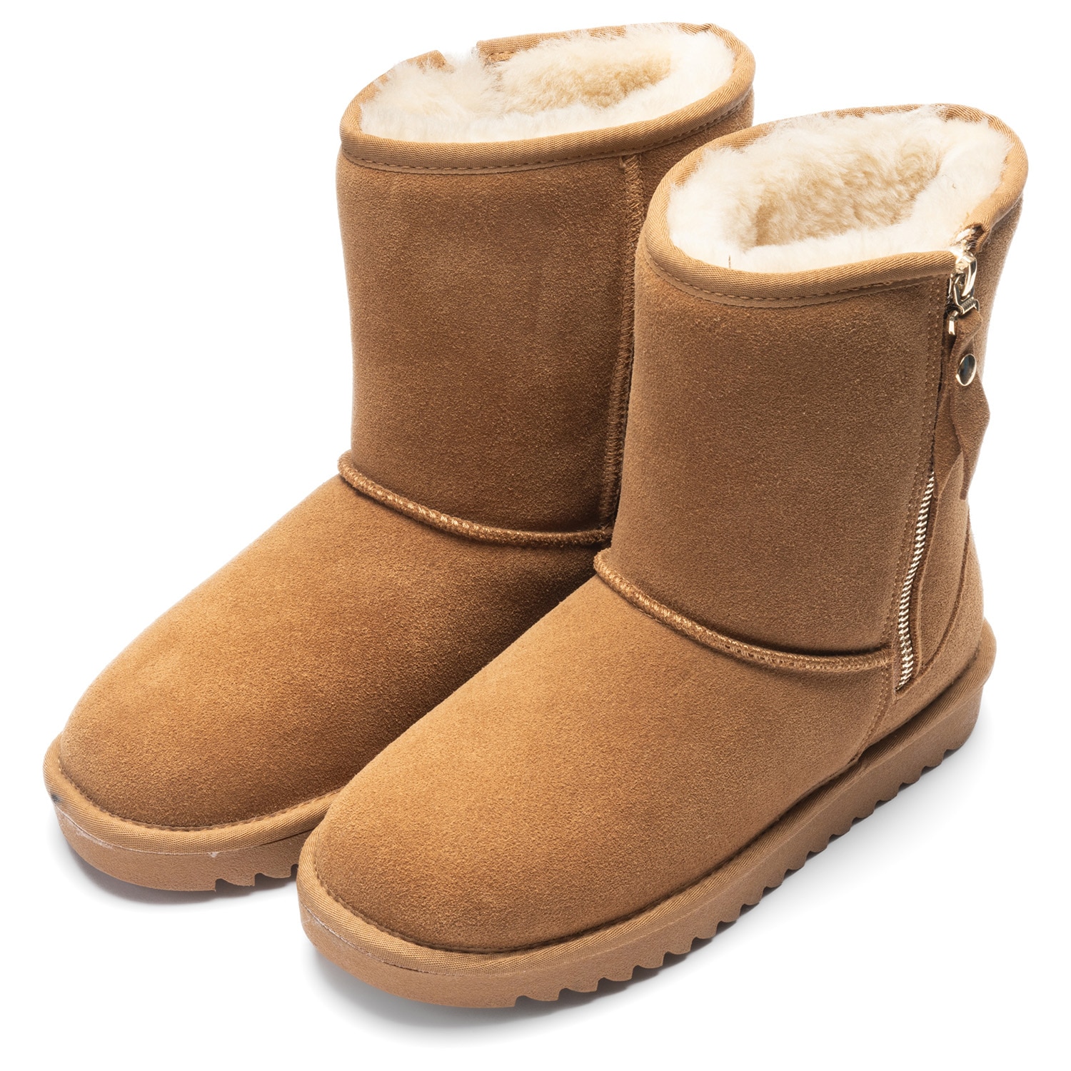 Ara Bottes d'hiver »ALASKA Zip«  bottines à enfiler, bottines plateforme avec doublure en peau de mouton