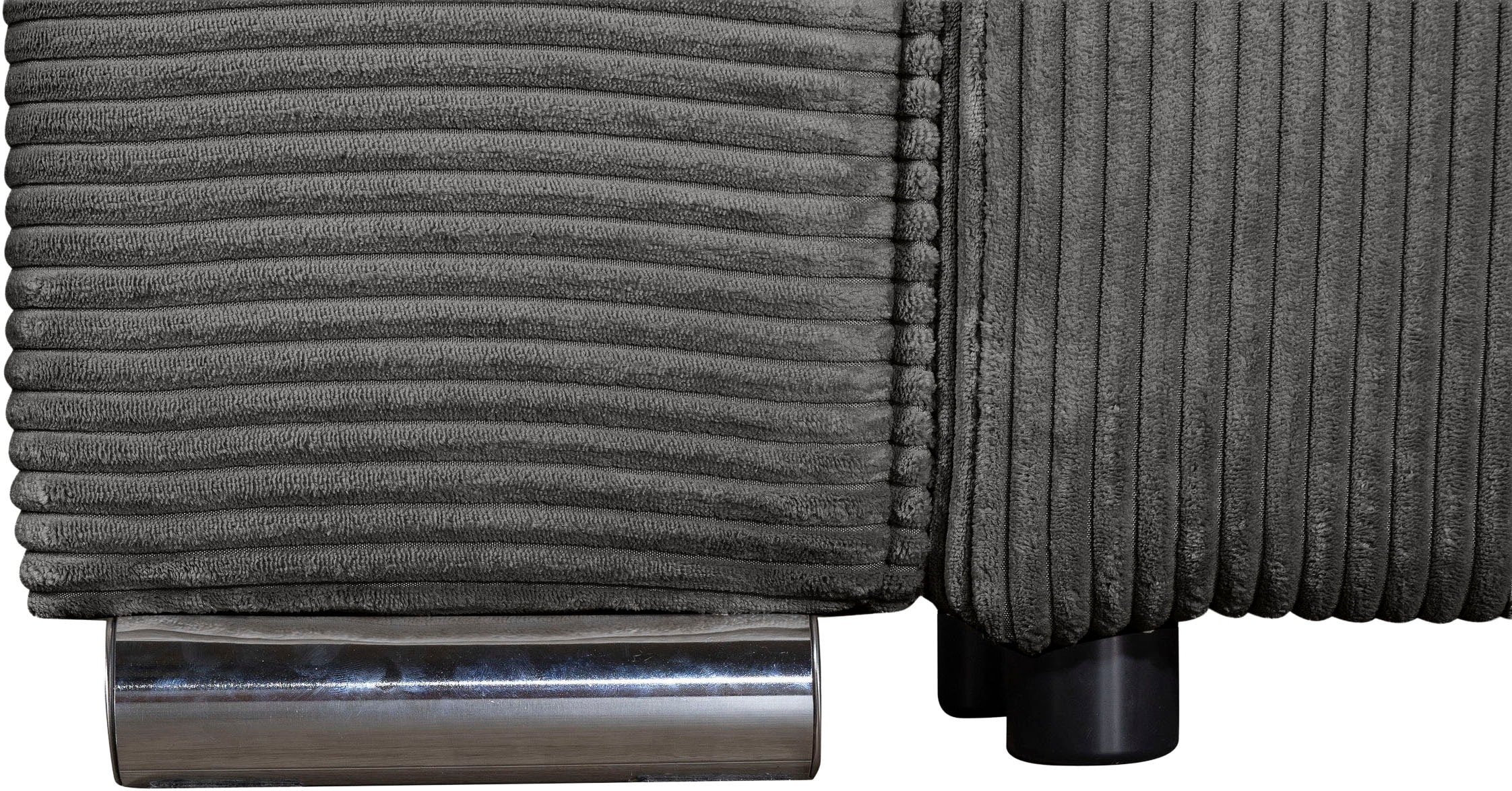 COLLECTION AB »Sara L-Form, B: 236 cm, Schlaffunktion, Bettkasten, optional Topper« Bonnellfederkern, Liegefl. 116x190 cm, Couch als Schlafsofa