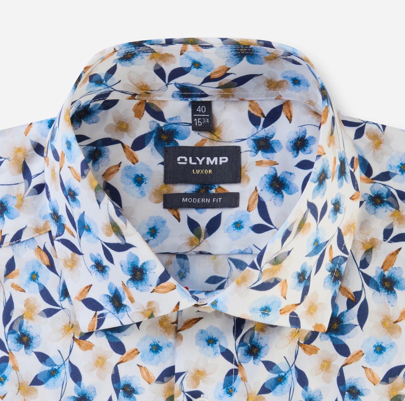 OLYMP Chemise à manches courtes »Luxor modern fit« mit floralem Print