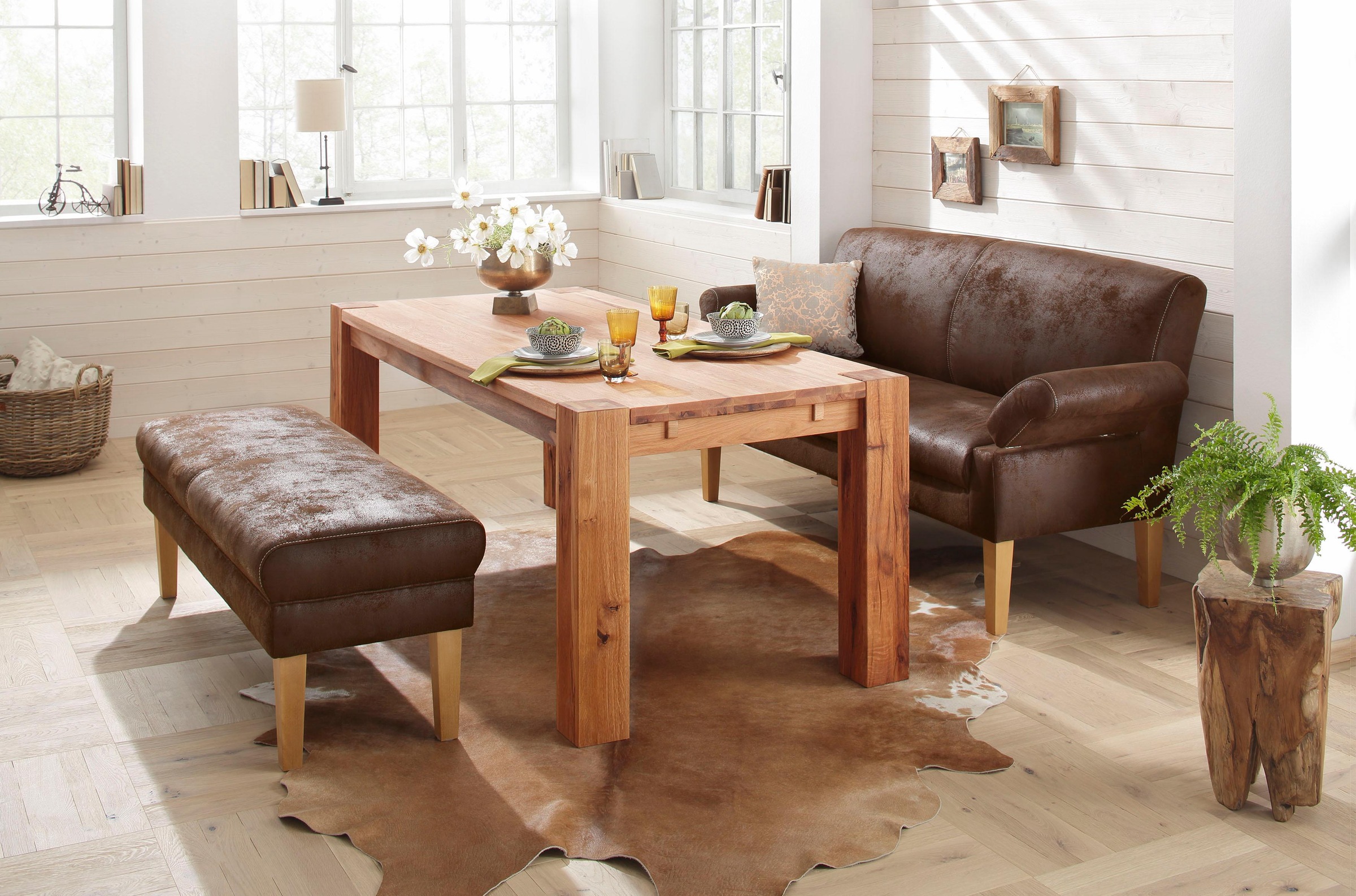 Image of GOODproduct Sitzbank "Malmö" 3-sitzig für Speisetische