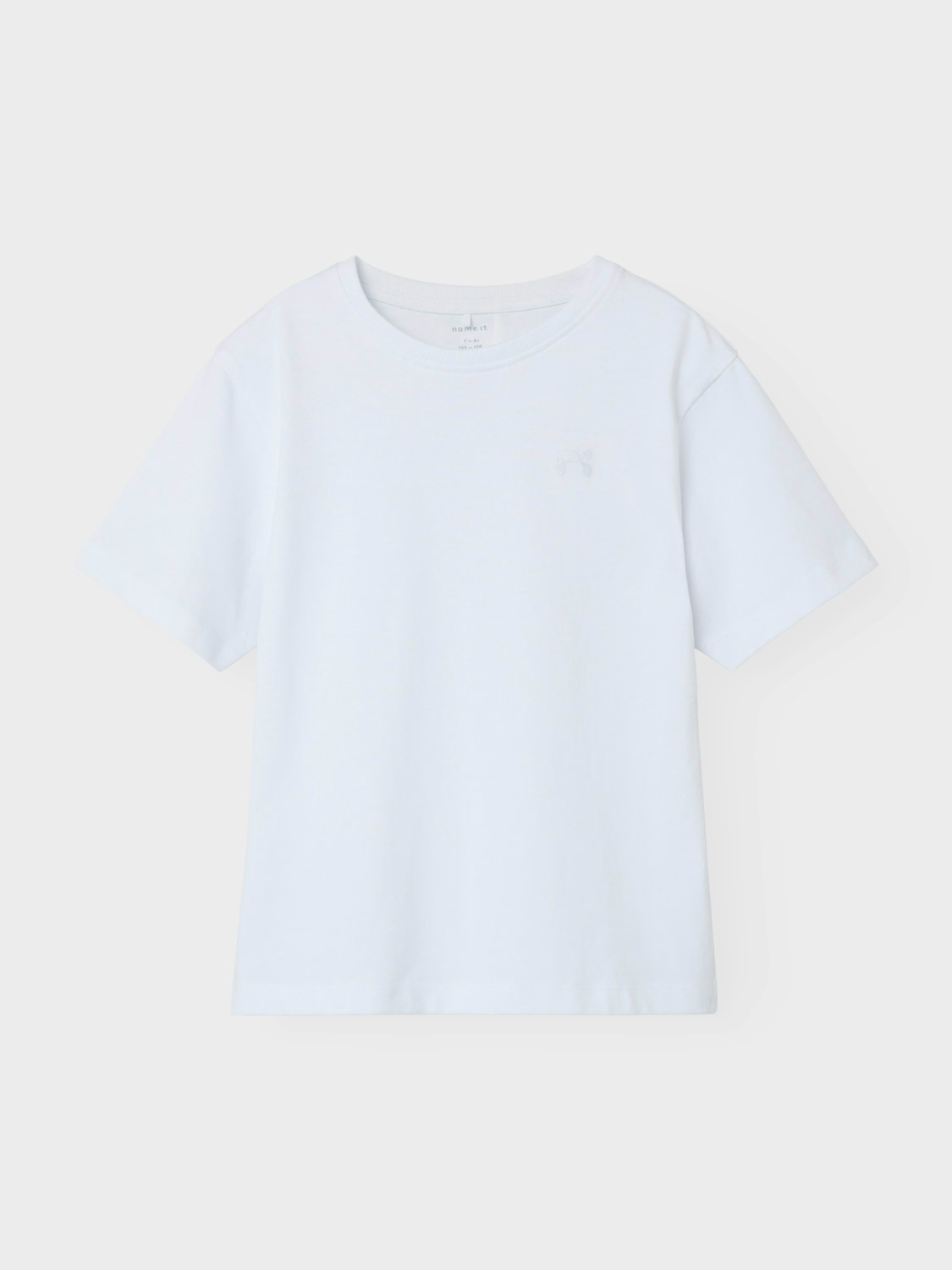 Name It T-Shirt »NKMGREG SS NREG TOP NOOS«, in Basic-Form mit kleinem Brust-Logo
