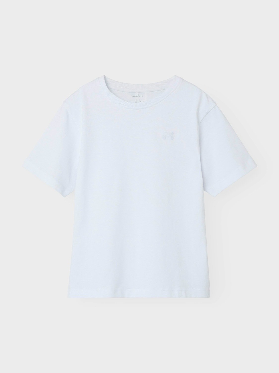 Image of Name It T-Shirt "NKMGREG SS NREG TOP NOOS" in Basic-Form mit kleinem Brust-Logo