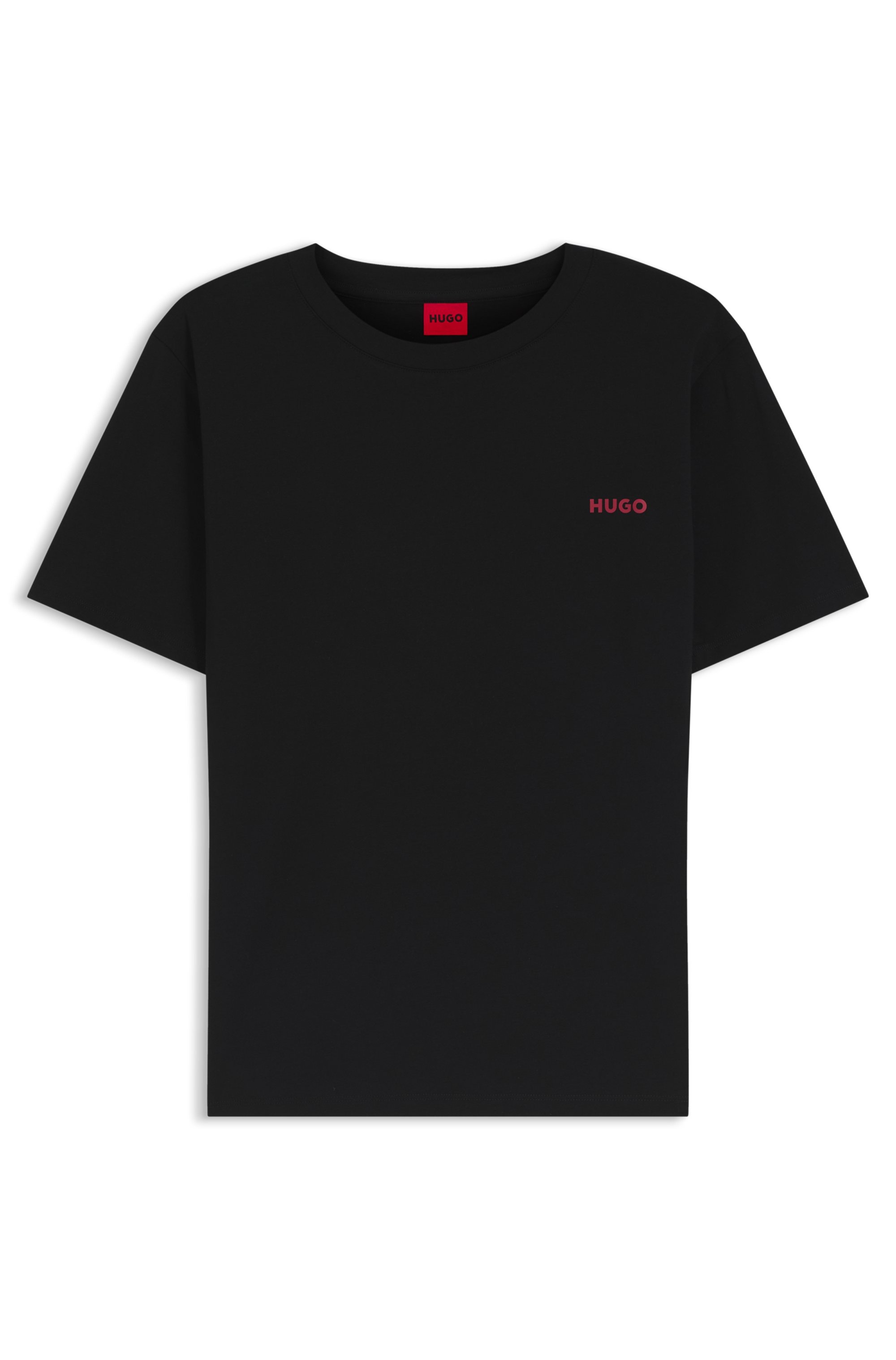 HUGO Underwear T-shirt mit rundem Ausschnitt, regular fit, toniges Markenlogo