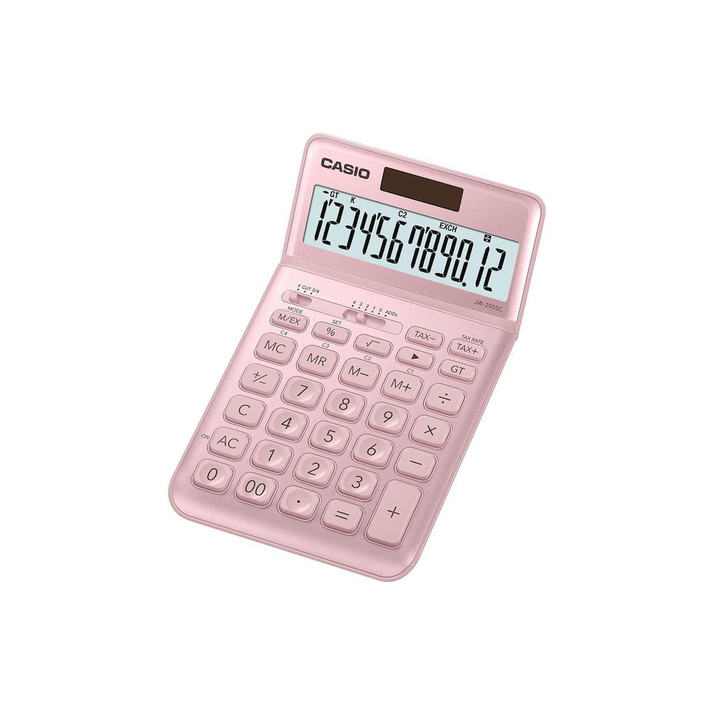 CASIO Taschenrechner »CS-JW-200SC-PK Pink«