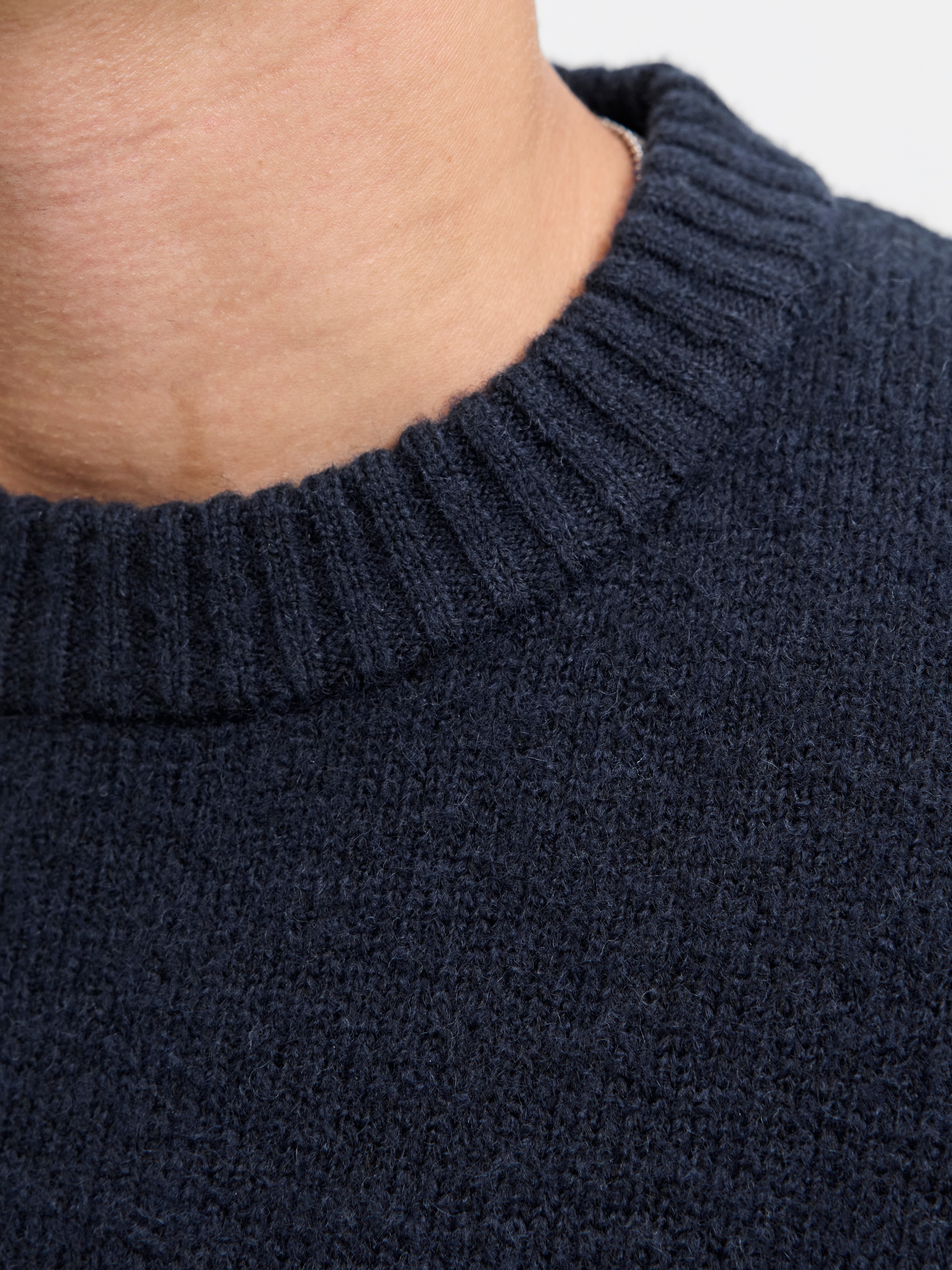 Jack & Jones Strickpullover »JJESOHO OLLIE KNIT CREW NECK SN«