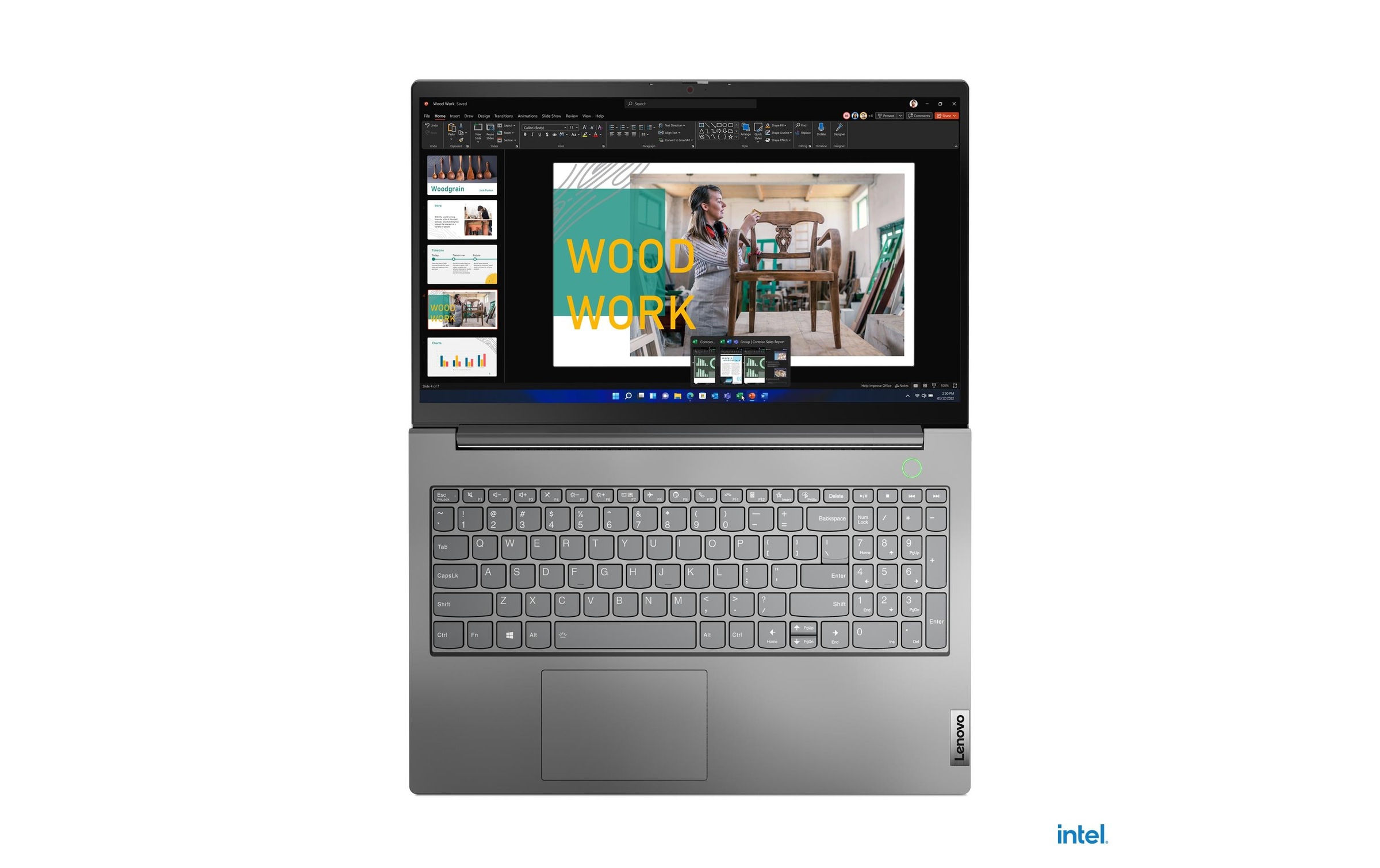 Lenovo Business-Notebook »Lenovo ThinkBook 15 G4, i7-1255U, W11-P«, 39,46 cm, / 15,6 Zoll, Intel, Core i7, Iris Xe Graphics, 512 GB SSD
