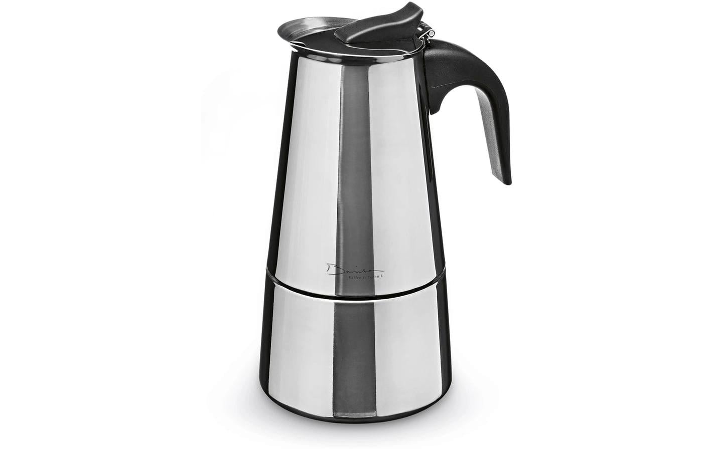 Image of Barista Espressokocher "Espressokocher 30182 Schwarz/Silber"
