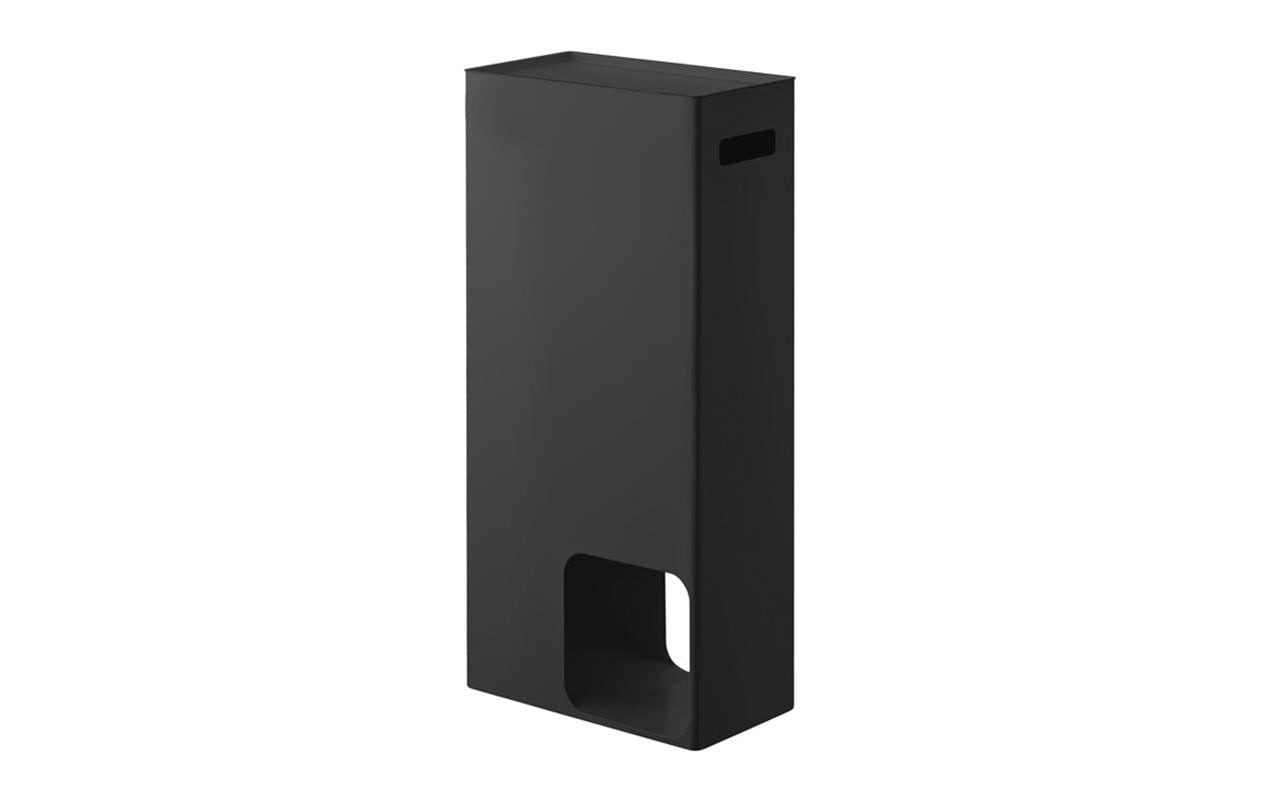 Image of Yamazaki Toilettenpapierhalter "Tower 48 cm, Schwarz"