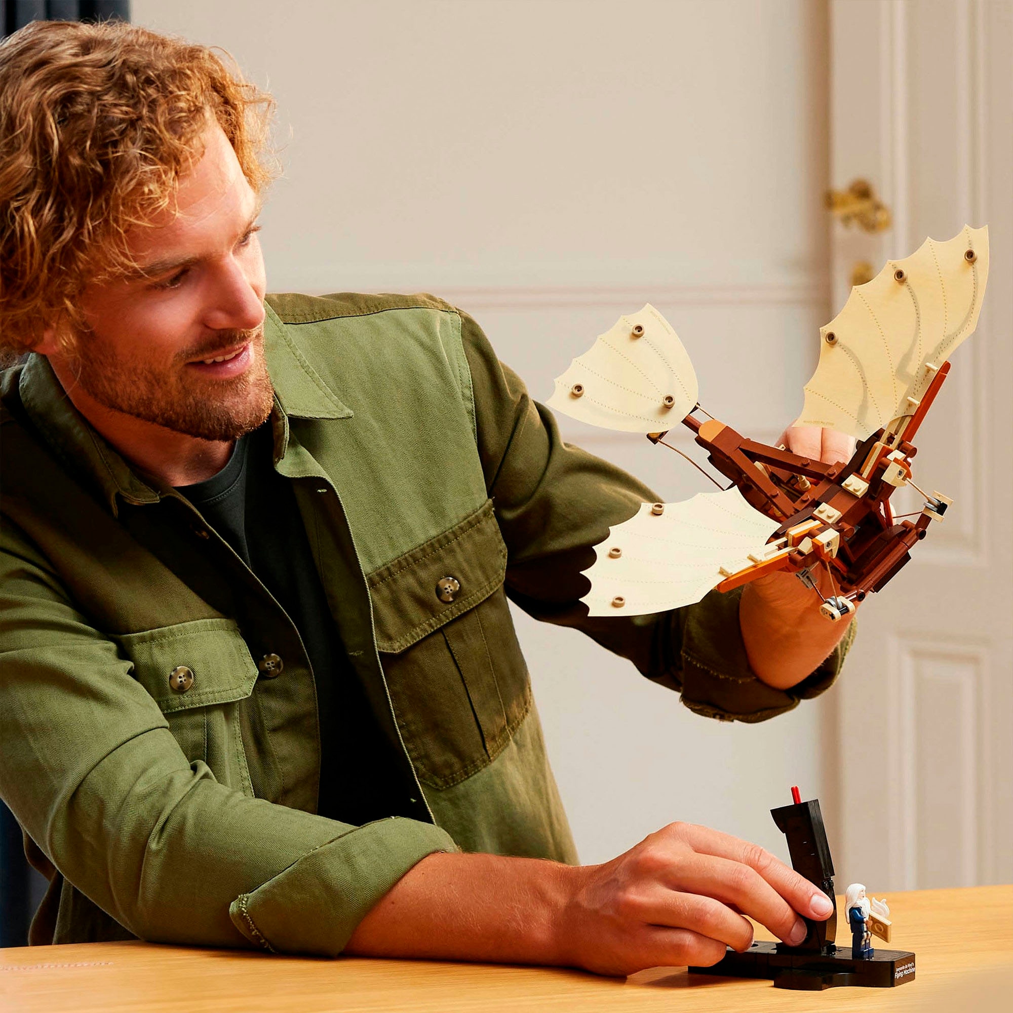 LEGO® Konstruktionsspielsteine »Leonardo da Vincis Fluggerät (10363), LEGO Icons« Made in Europe