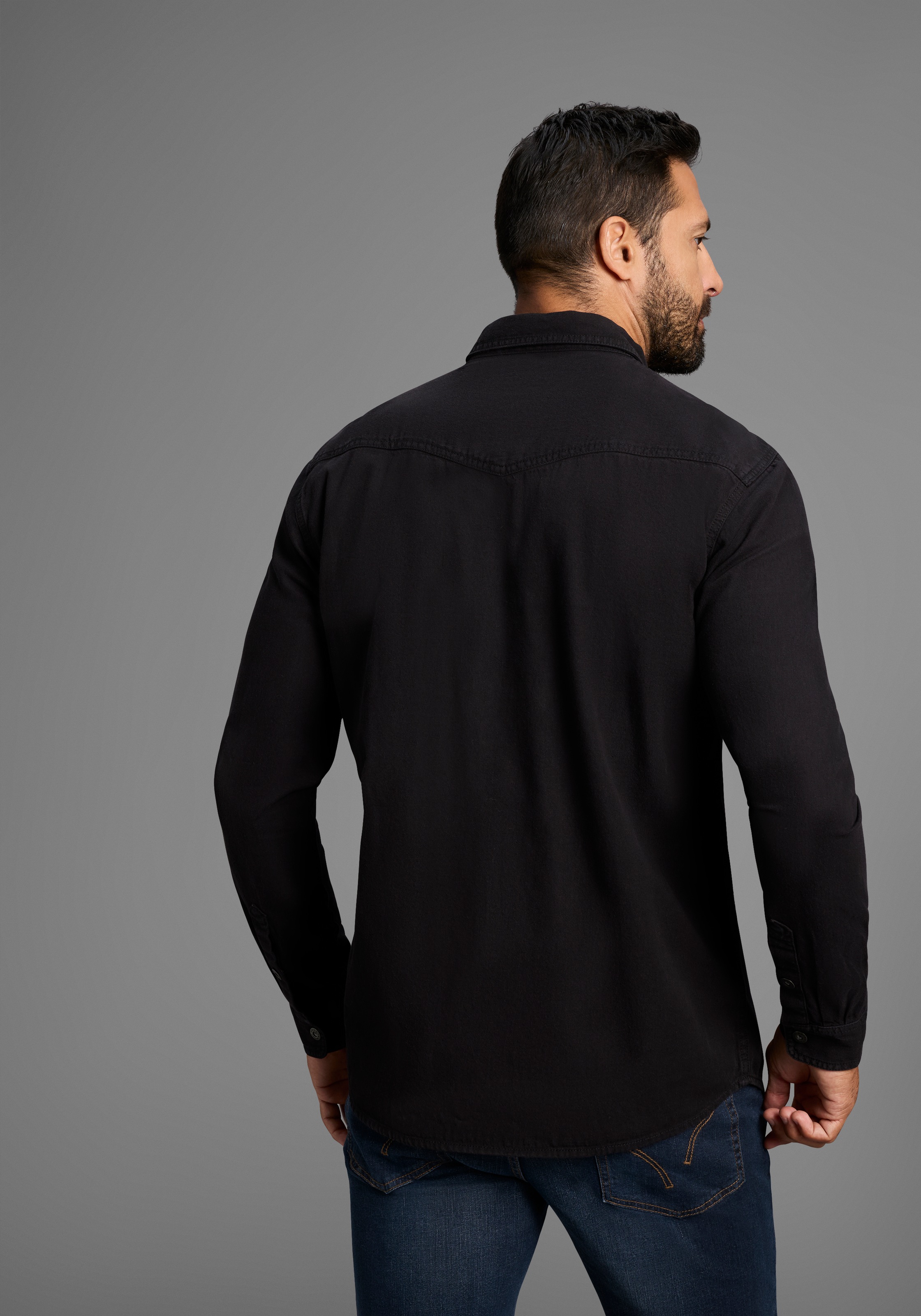 Arizona Jeanshemd, Western Stil