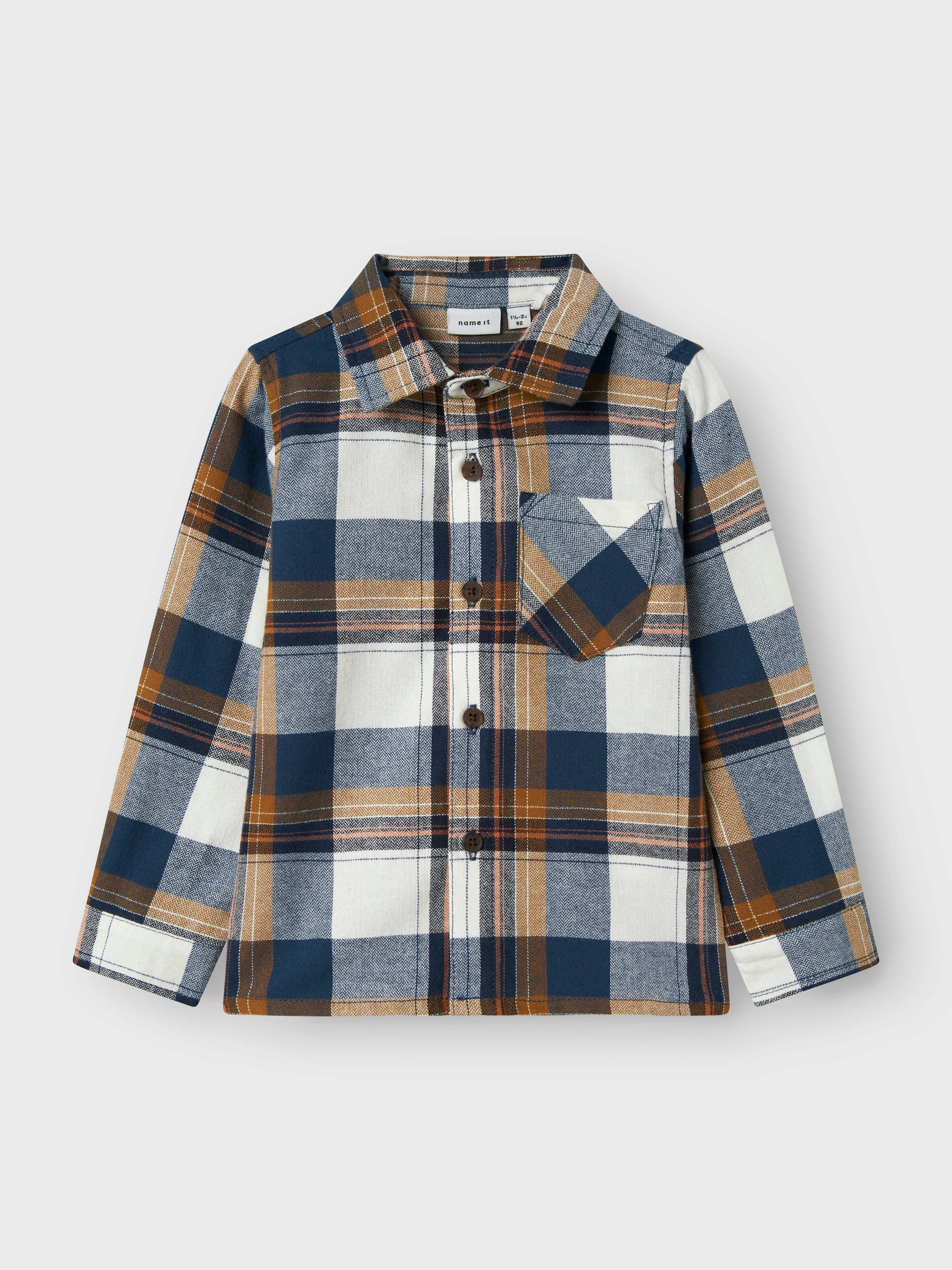 Name It Langarmhemd »NMMOWENTA LS NREG SHIRT«