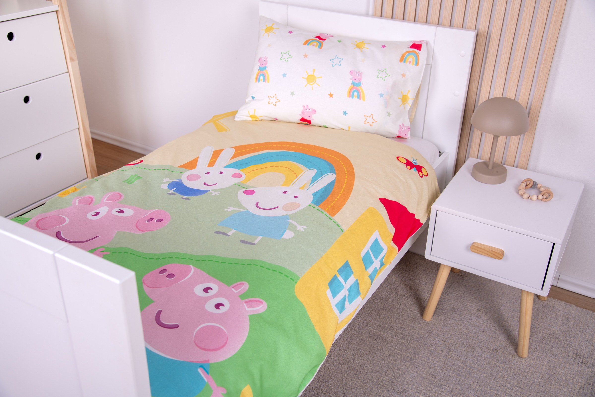 Baby Best Babybettwäsche »Peppa Pig« 2 Stk. Wendebettwäsche