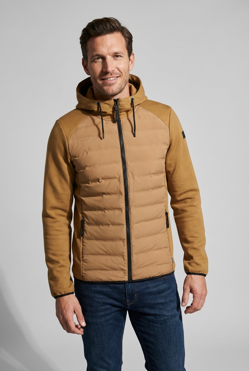 Image of Icepeak Hybridjacke "ICEPEAK AIKERA" wasserabweisendes Material, mit elastischer Verarbeitung