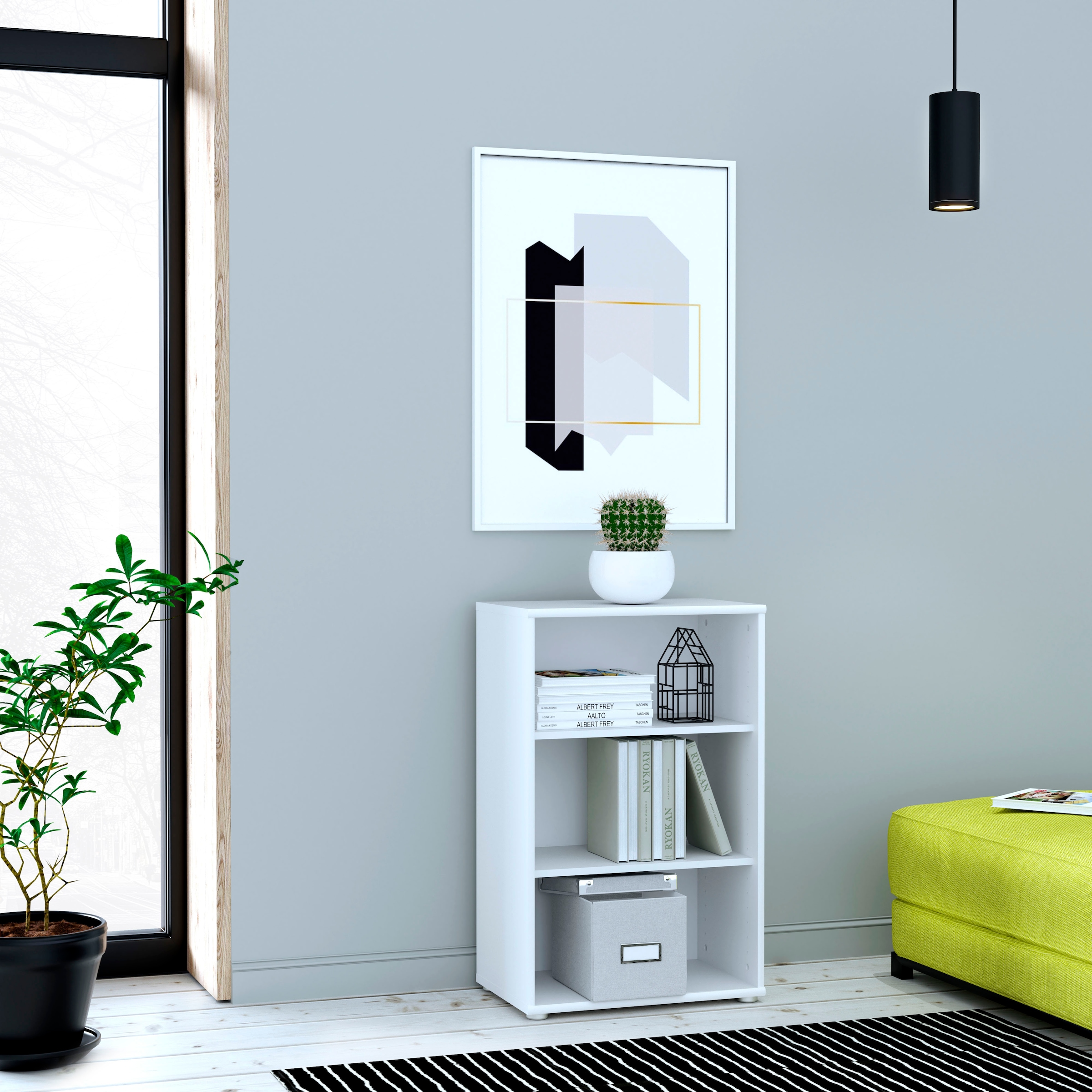FORTE Étagère »Tempra, Mehrzweckregal Höhe  85,5cm, 2 Ablageböden« largeur env. 54 cm
