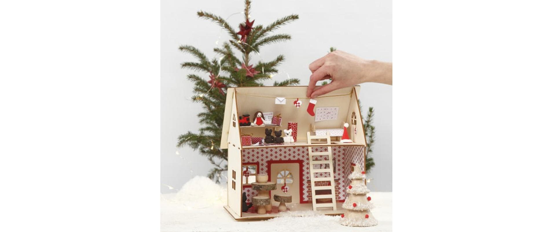 creativ company Kreativset »Mini-Haus Wichtel«