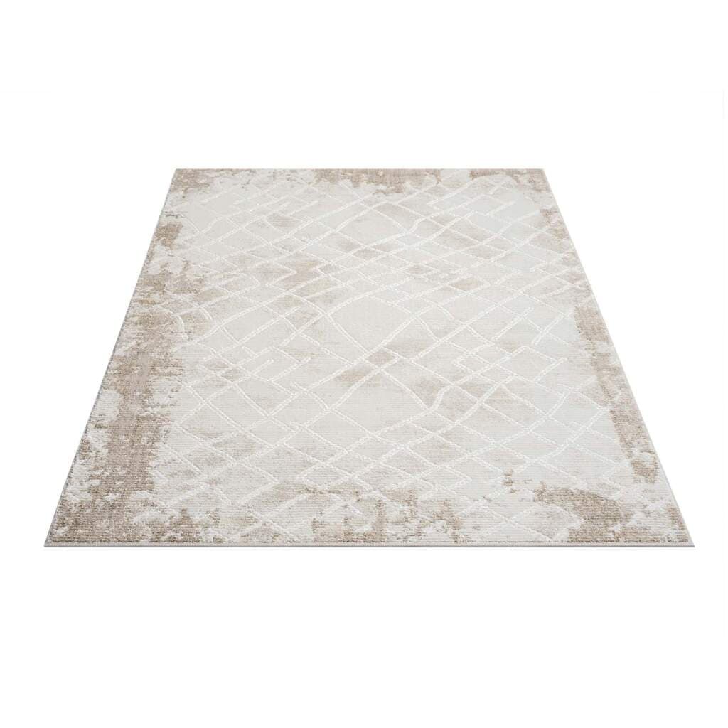 Carpet City Teppich »ANTIK215« rechteckig 10 mm Höhe Kurzflor, 3D-Optik, Klassisch-Modern für Wohnzimmer, Schlafzimmer
