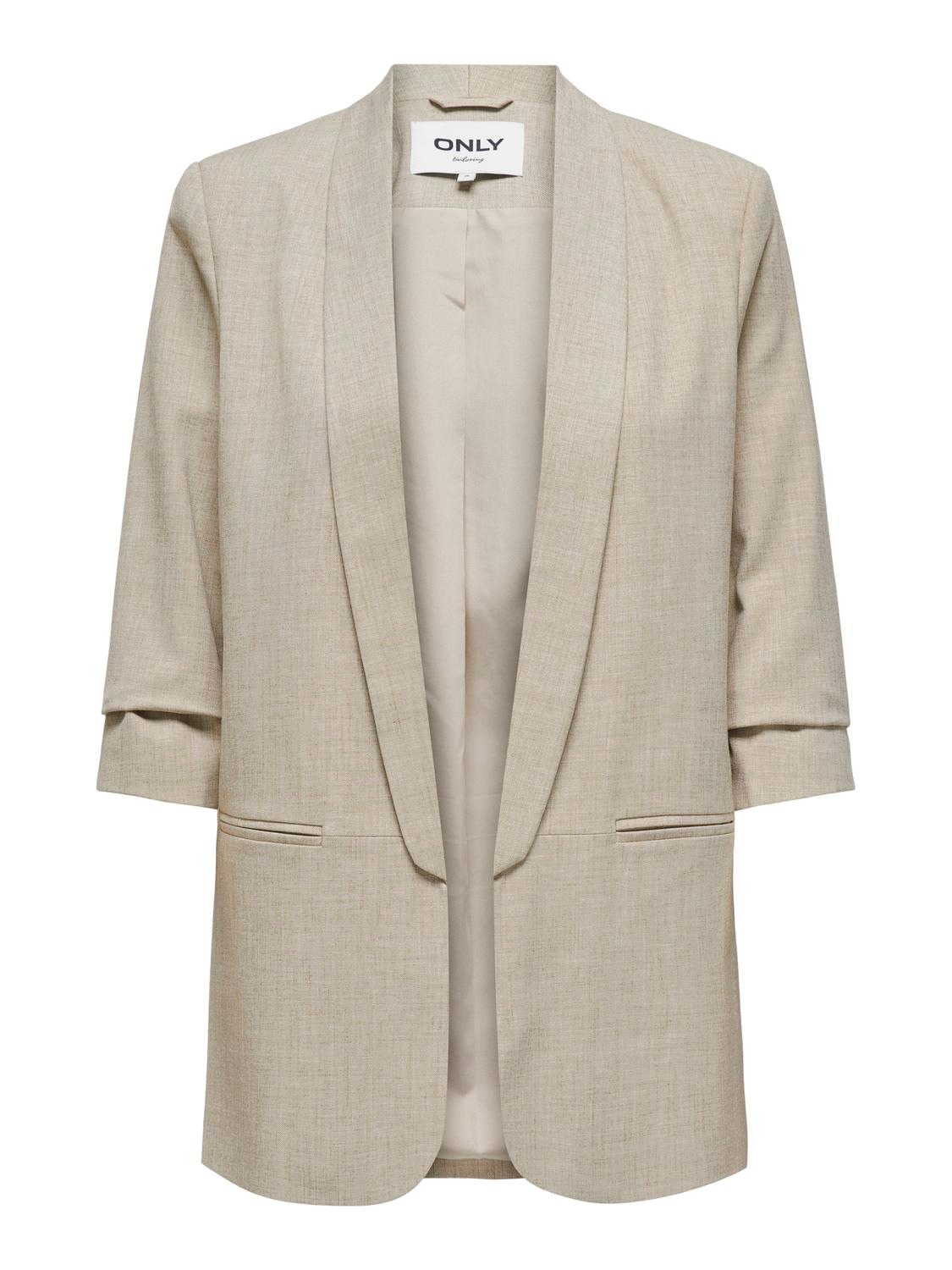 ONLY »ONLELLY 3/4 LIFE BLAZER TLR NOOS« Materialmix, regular fit