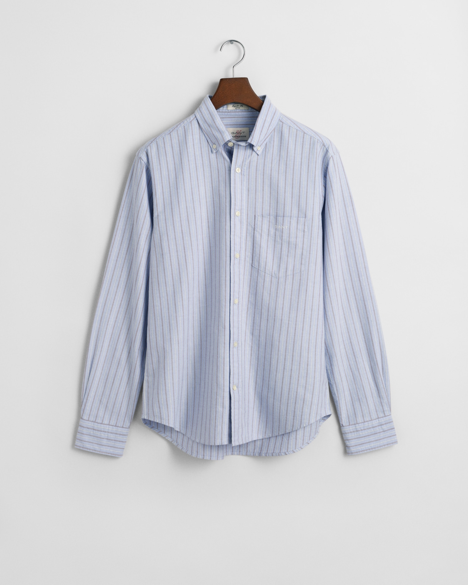 Gant Chemise à manches longues »REG OXFORD STRIPE SHIRT« unisex, in leichter Oxford-Qualität