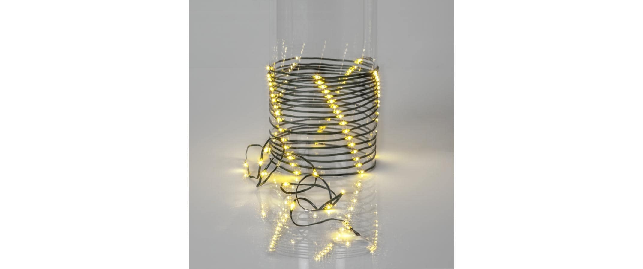 Parforce Traditional Hunting Guirlande lumineuse »Solar Dew Drop Micro, 100 LEDs, 740 cm«