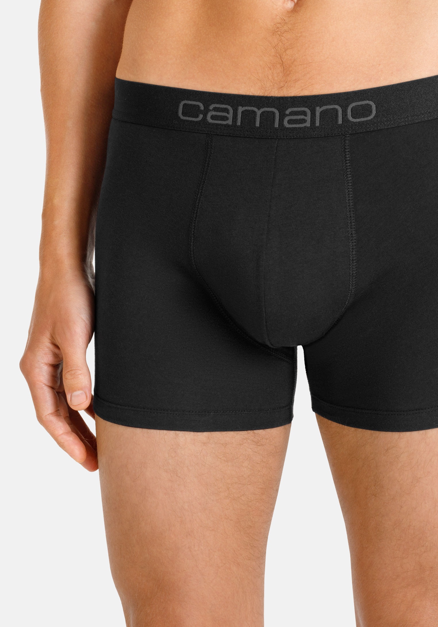 Camano Boxers »comfort« avec ceinture élastique à logo