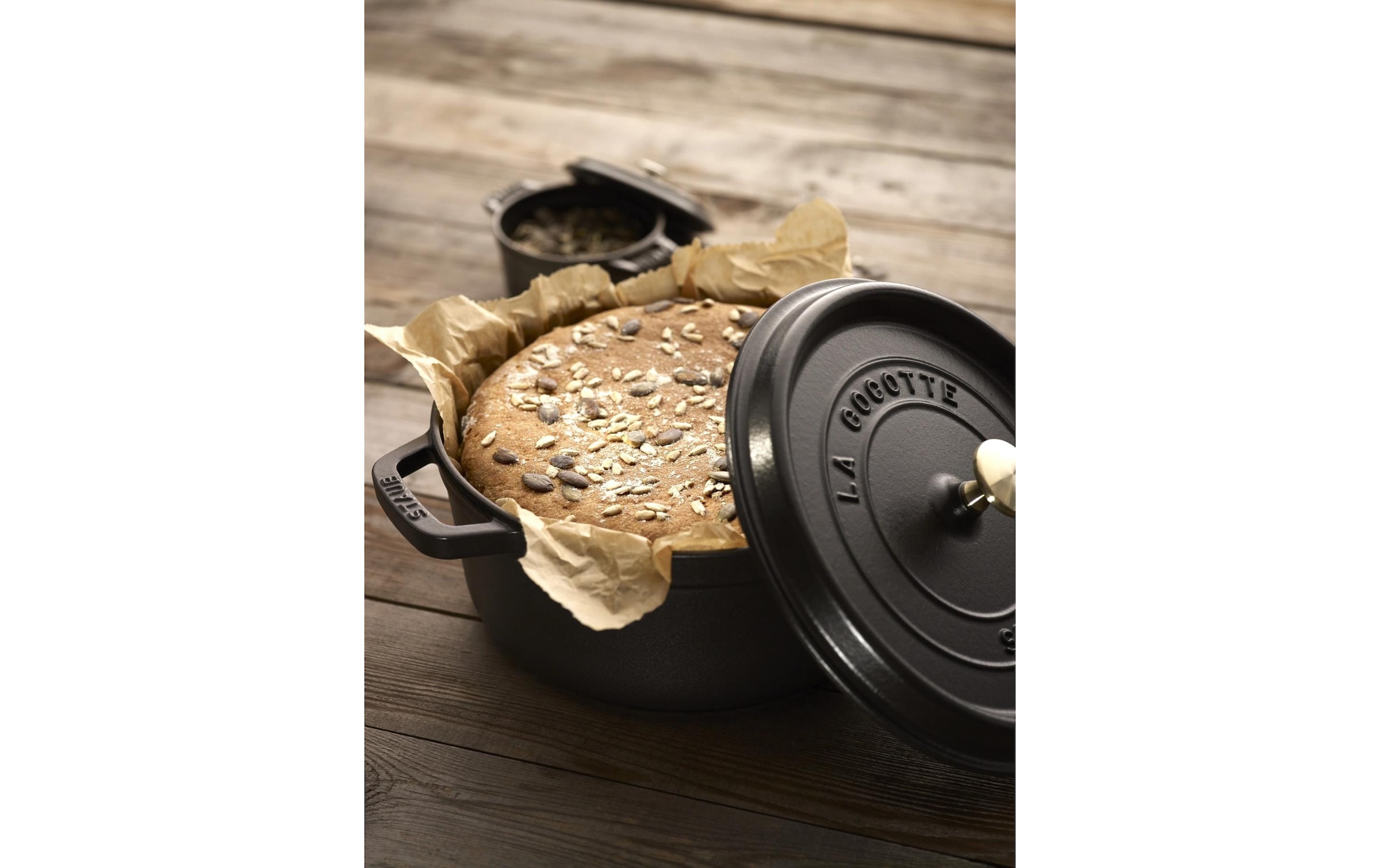 STAUB Bräter »Cocotte« Gusseisen robust, langlebig, perfekte Hitzeverteilung, Aromaregen-Deckel