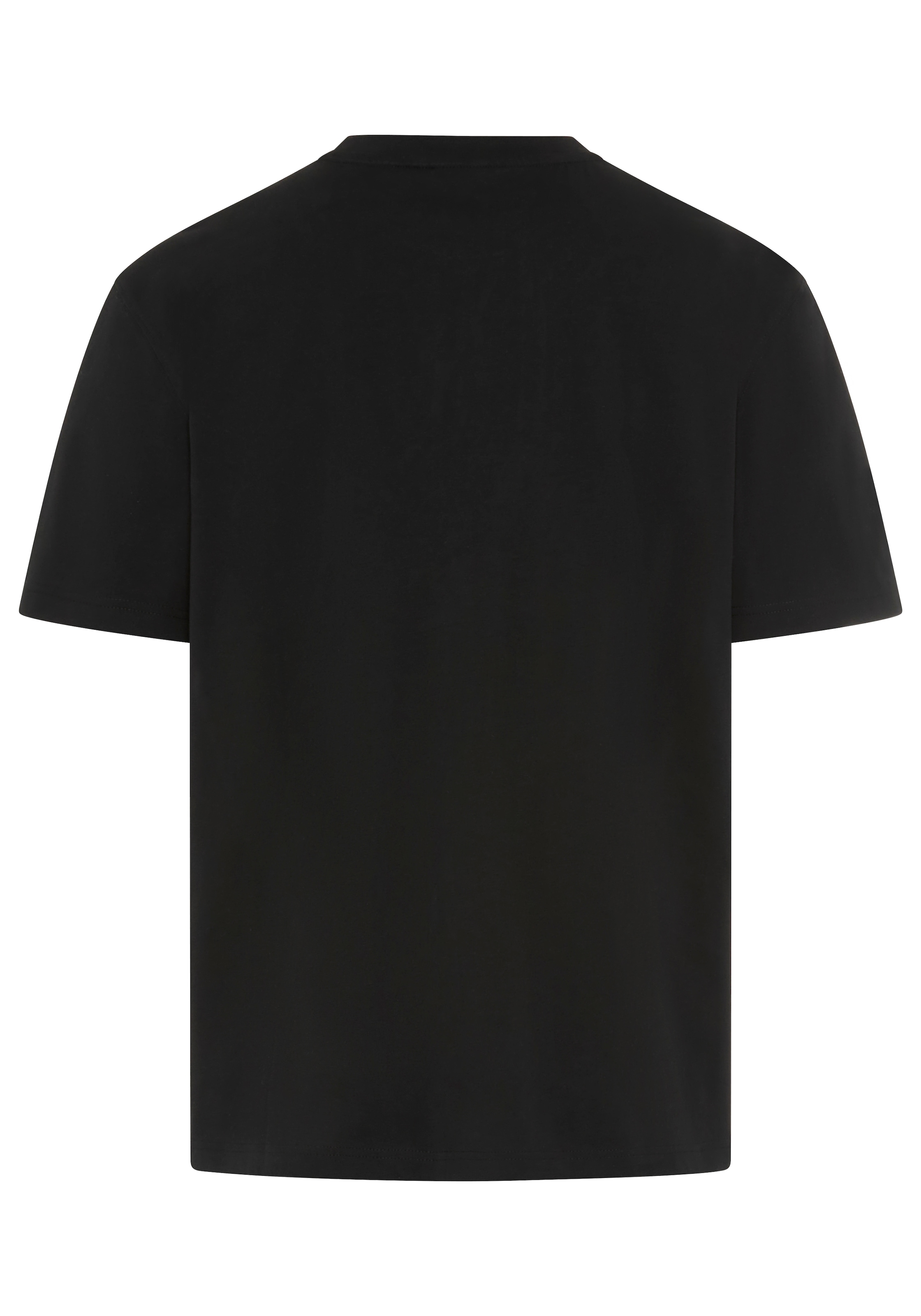 Bruno Banani T-Shirt »Oversize« Kurzarmshirt, lässige Passform, unifarben, aus Single Jersey