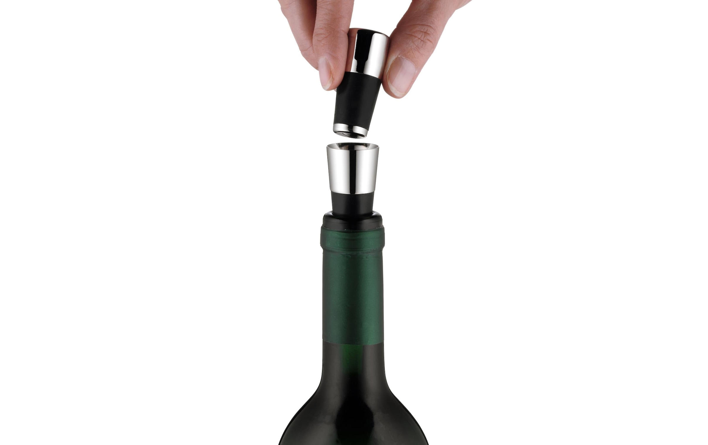 WMF Flaschenausgiesser »Vino 1 Stück, Silberfarben«, (1 St.)