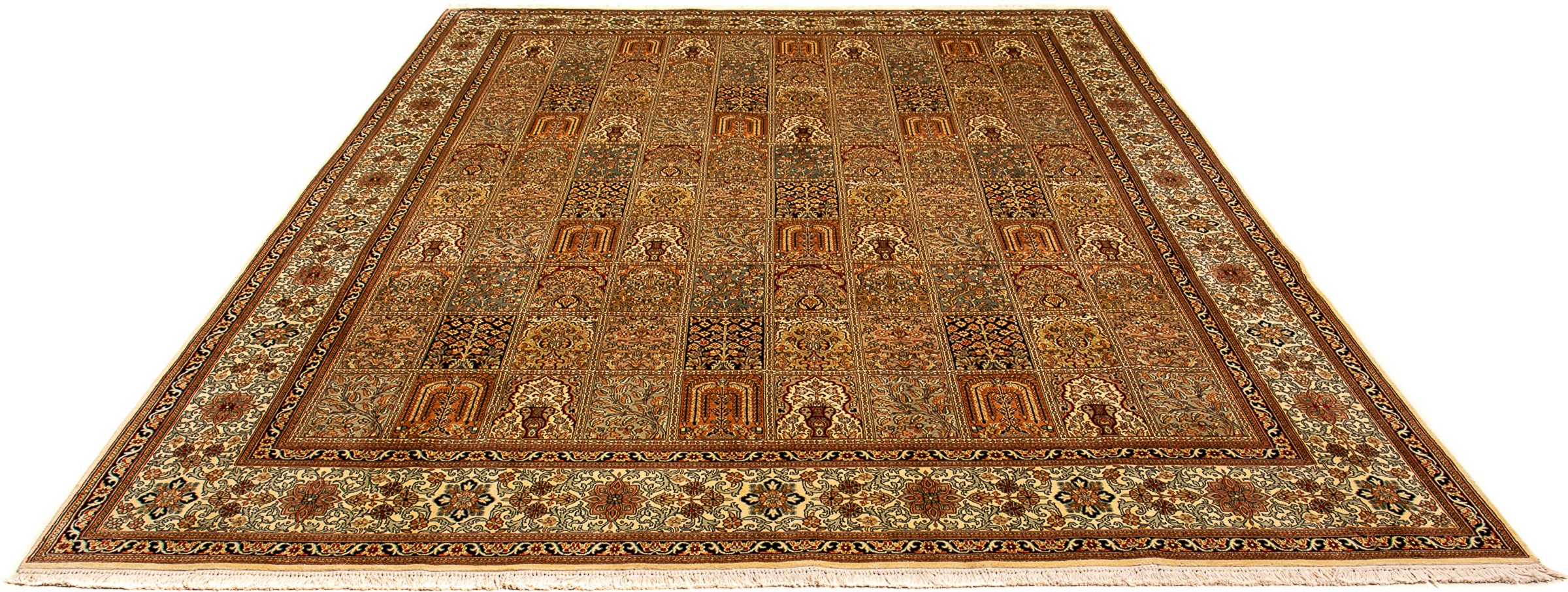 Image of morgenland Orientteppich »Perser - Classic - 326 x 247 cm - mehrfarbig«, rechteckig, 10 mm Höhe, Wohnzimmer, Handgeknüpft, Einzelstück mit Zertifikat bei Ackermann Versand Schweiz