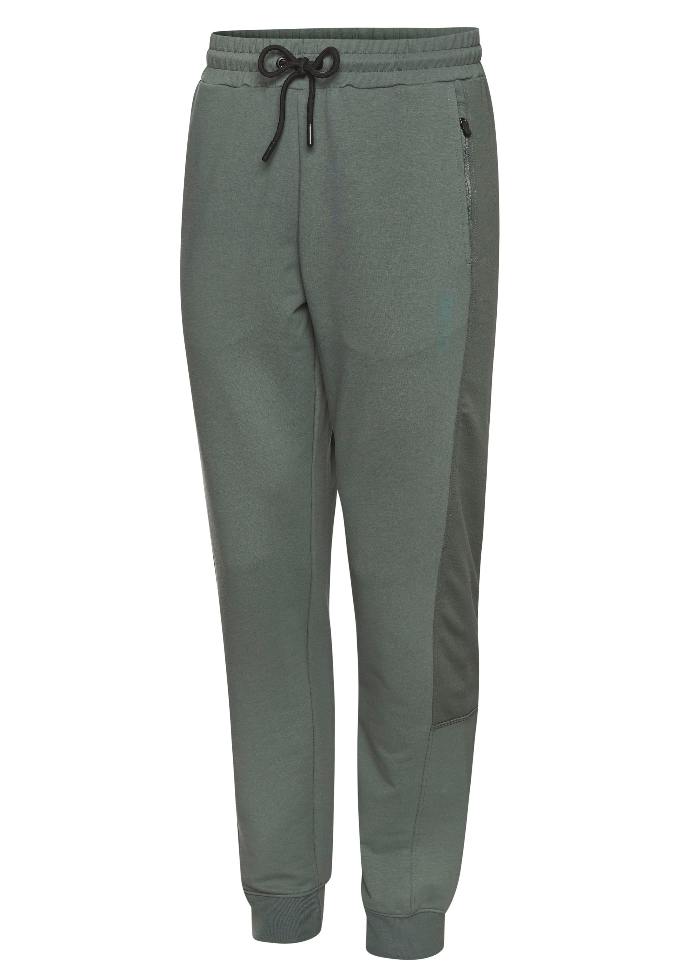 le jogger® Sweatpants, mit farblichen Einsatz und Reissverschlusstaschen