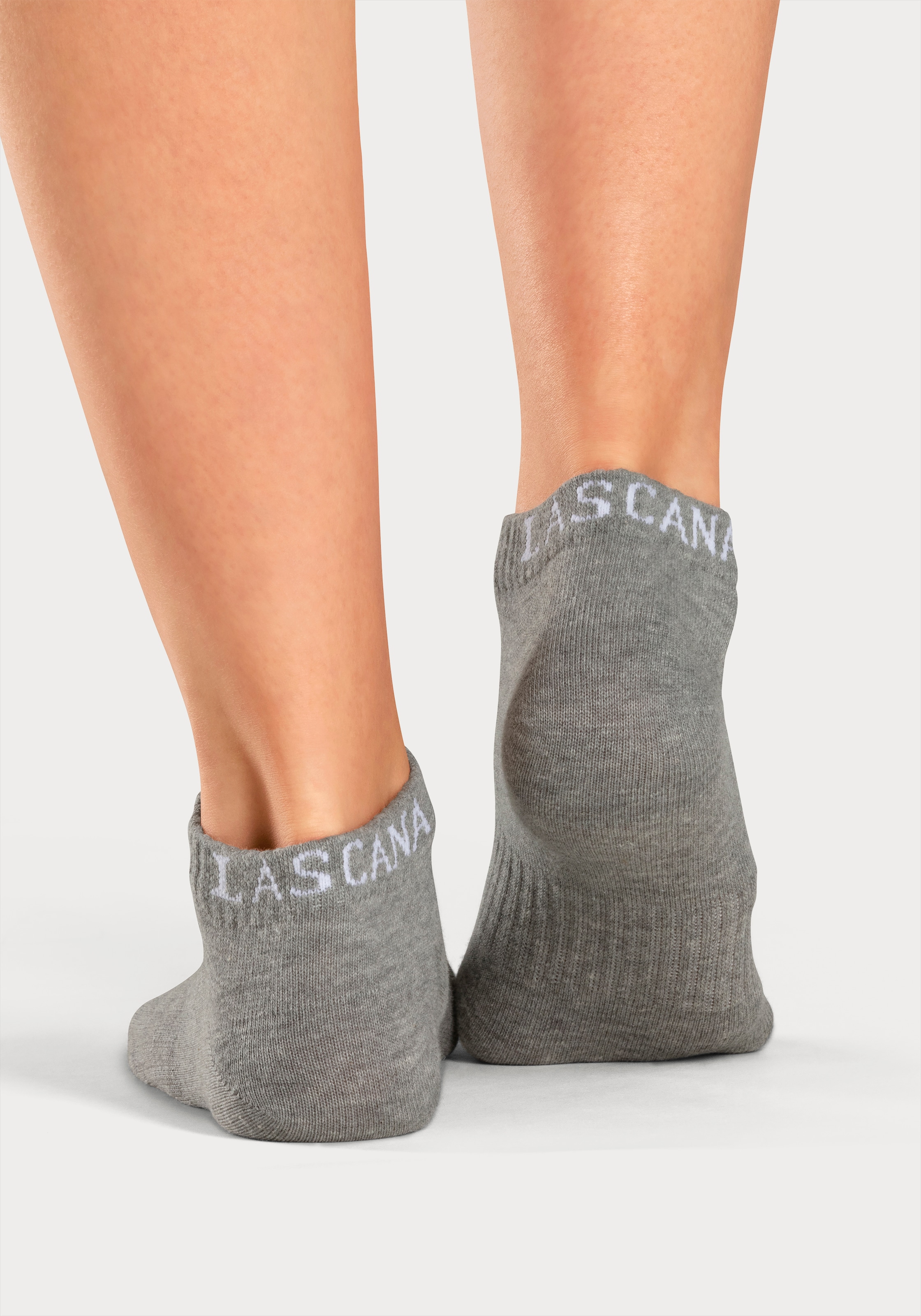 LASCANA ACTIVE Chaussettes de baskets Packung, 6 cuis tlg. mit eingestricktem Marken Logo