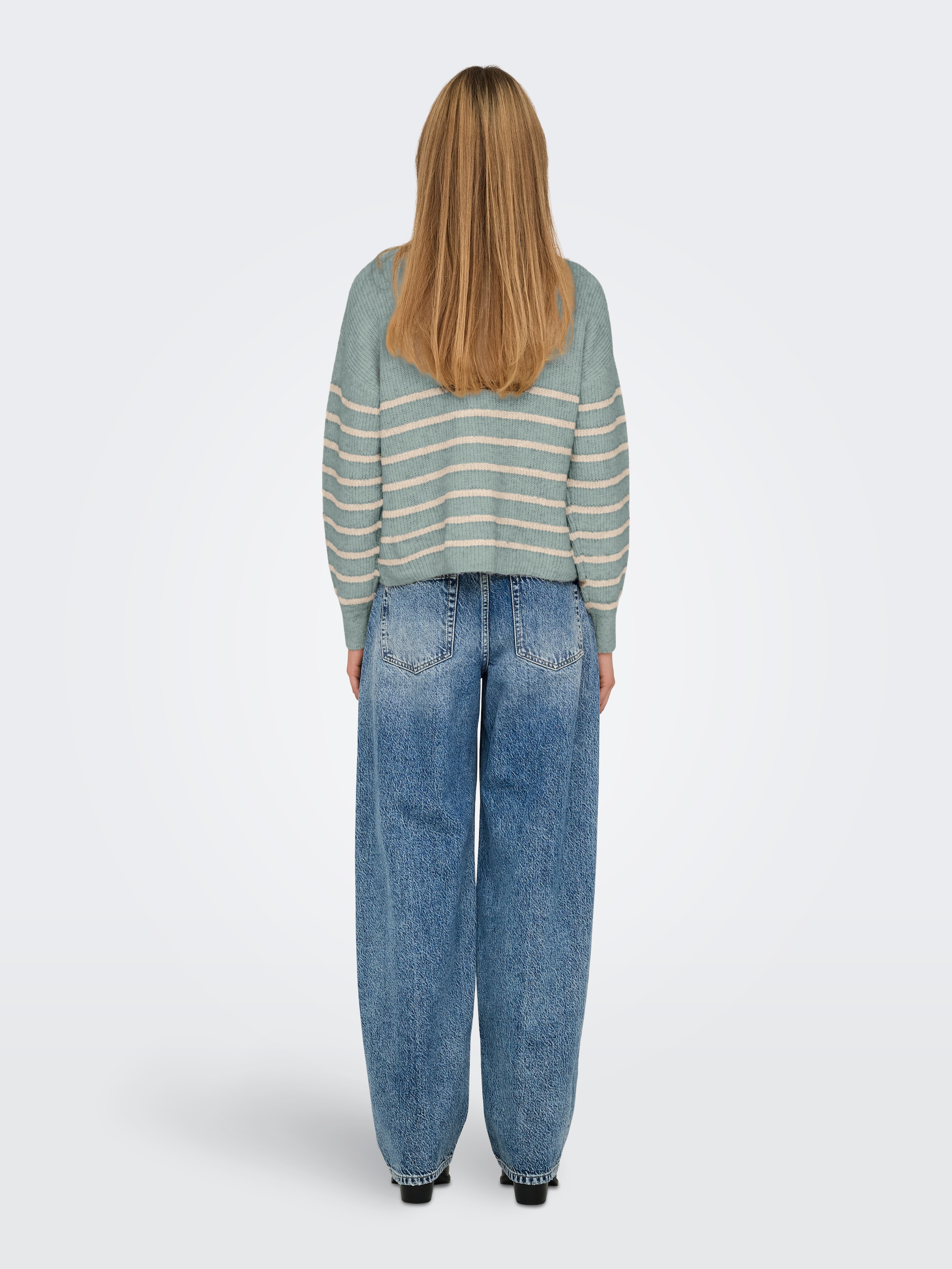 ONLY Pull en tricot »ONLTOKYO L/S ZIP PULLOVER KNT NOOS«