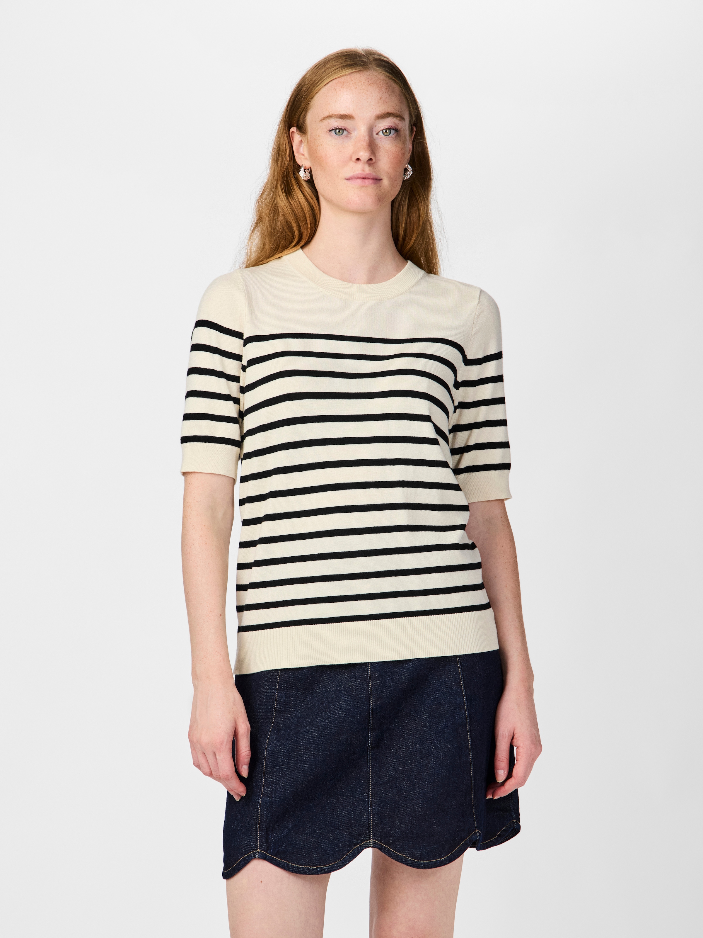 Image of Y.A.S Strickpullover "YASLENA SS KNIT PULLOVER S. NOOS"
