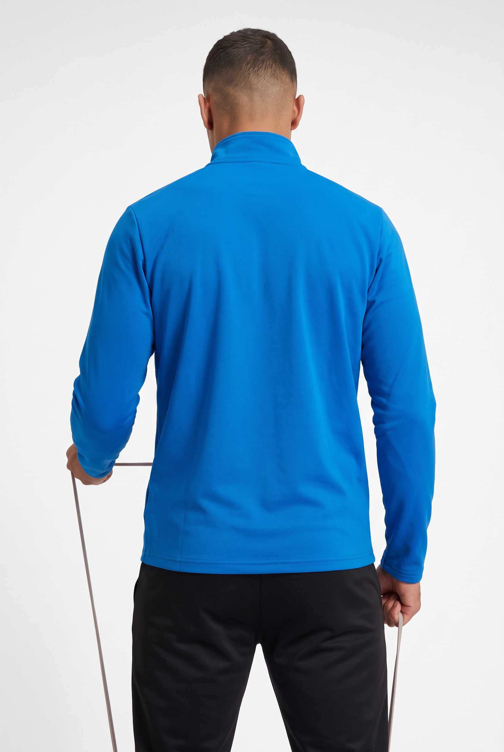 PUMA Veste d'entraînement »TEAMRISE TRAINING POLY JACKET« sans capuche style sportif avec passepoil contrastant